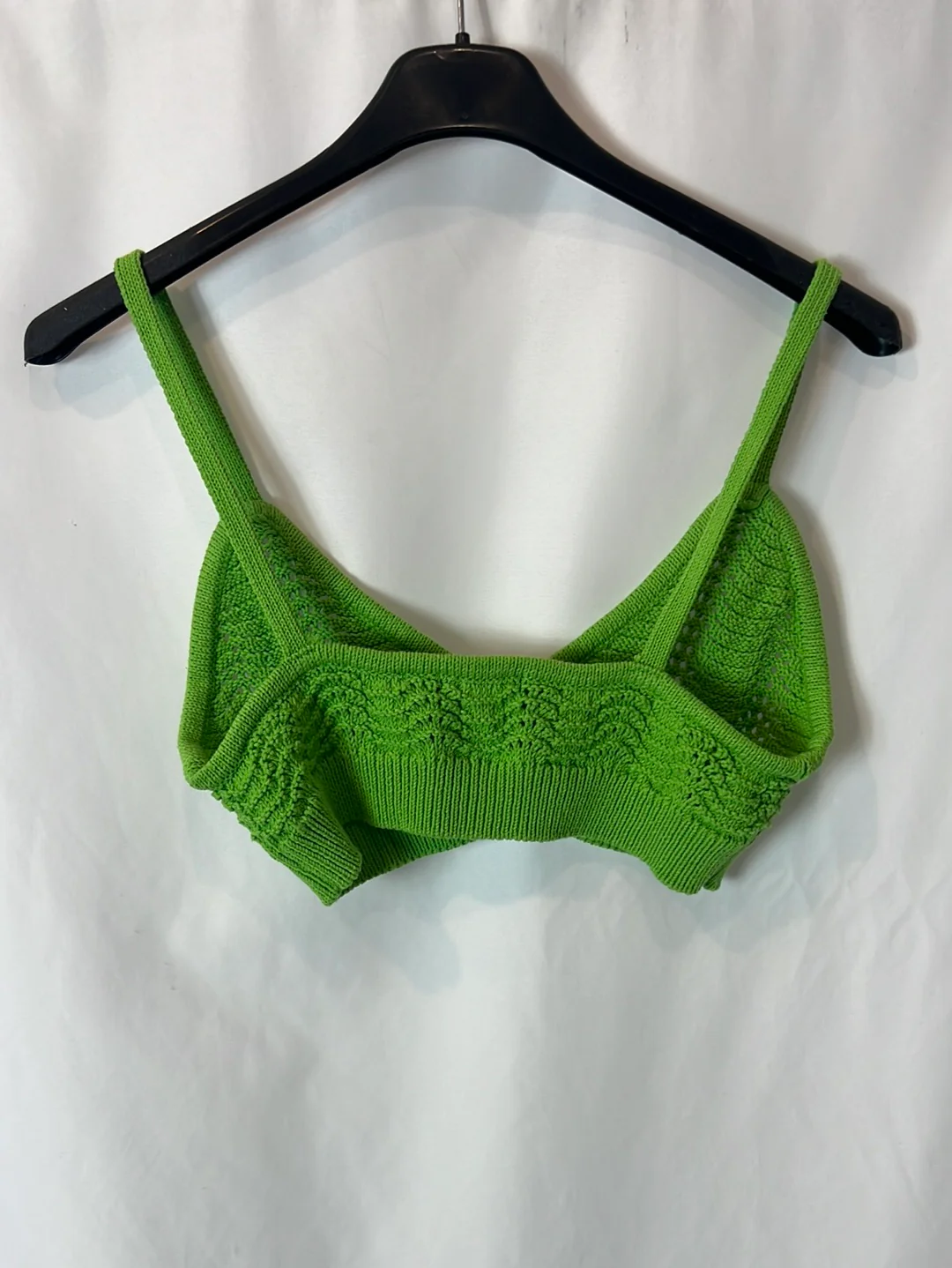 PARFOIS. total look verde croché T.u(m) - Imagen 4