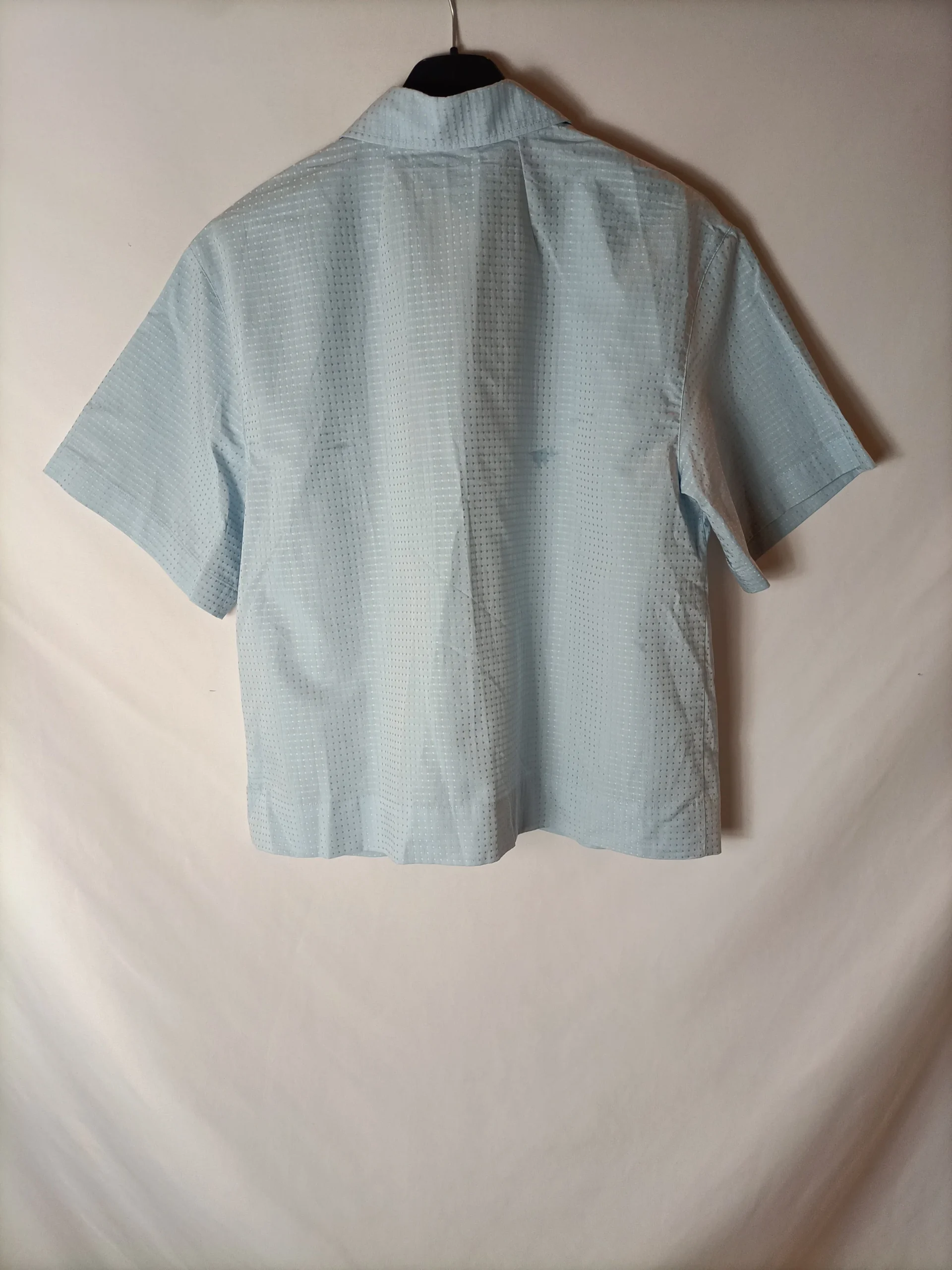 DOLCE&GABBANA. Blusa azul plumeti T.M/L - Imagen 4