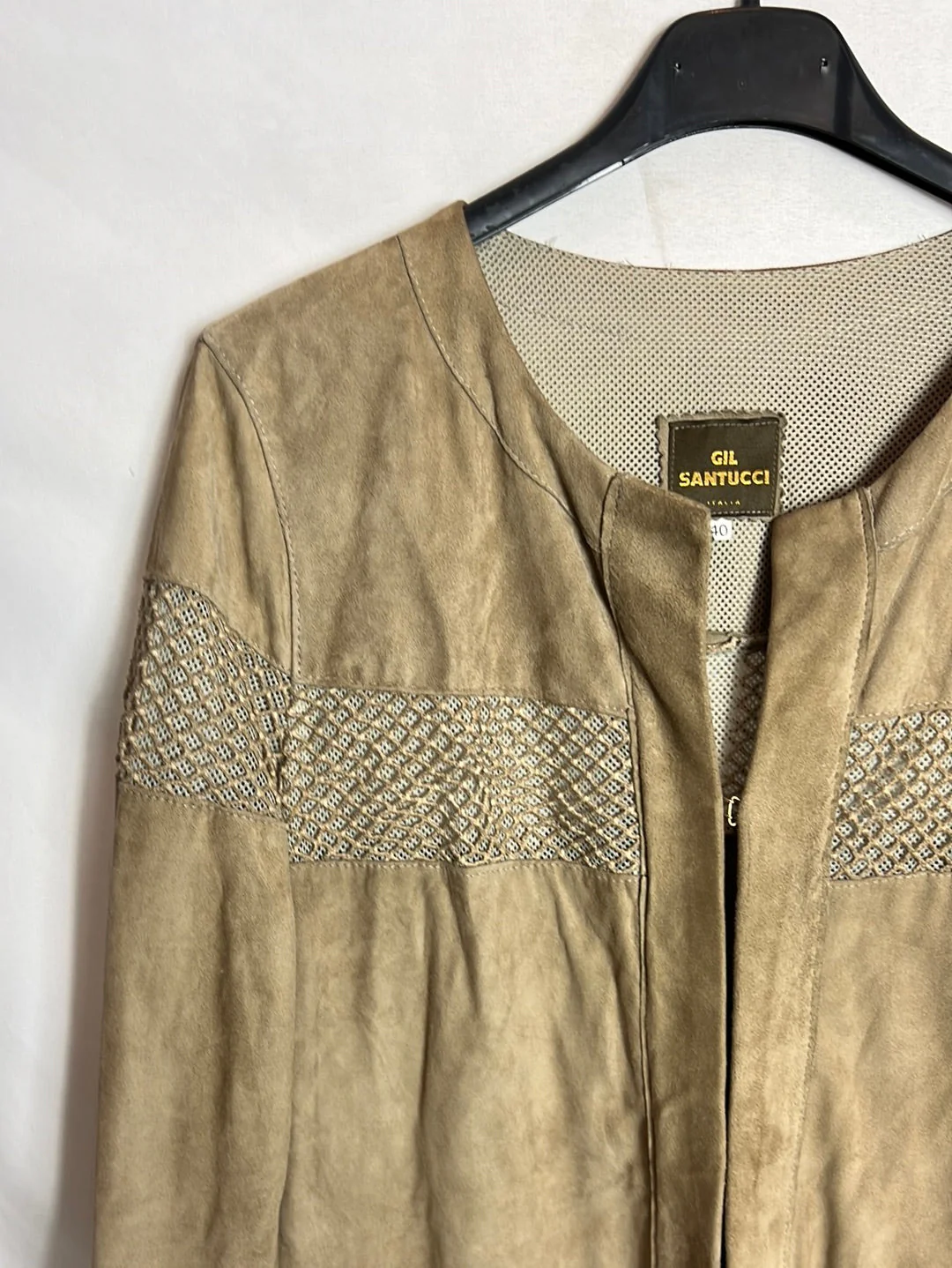GIL SANTUCCI. Chaqueta doble textura T.40(s) - Imagen 3