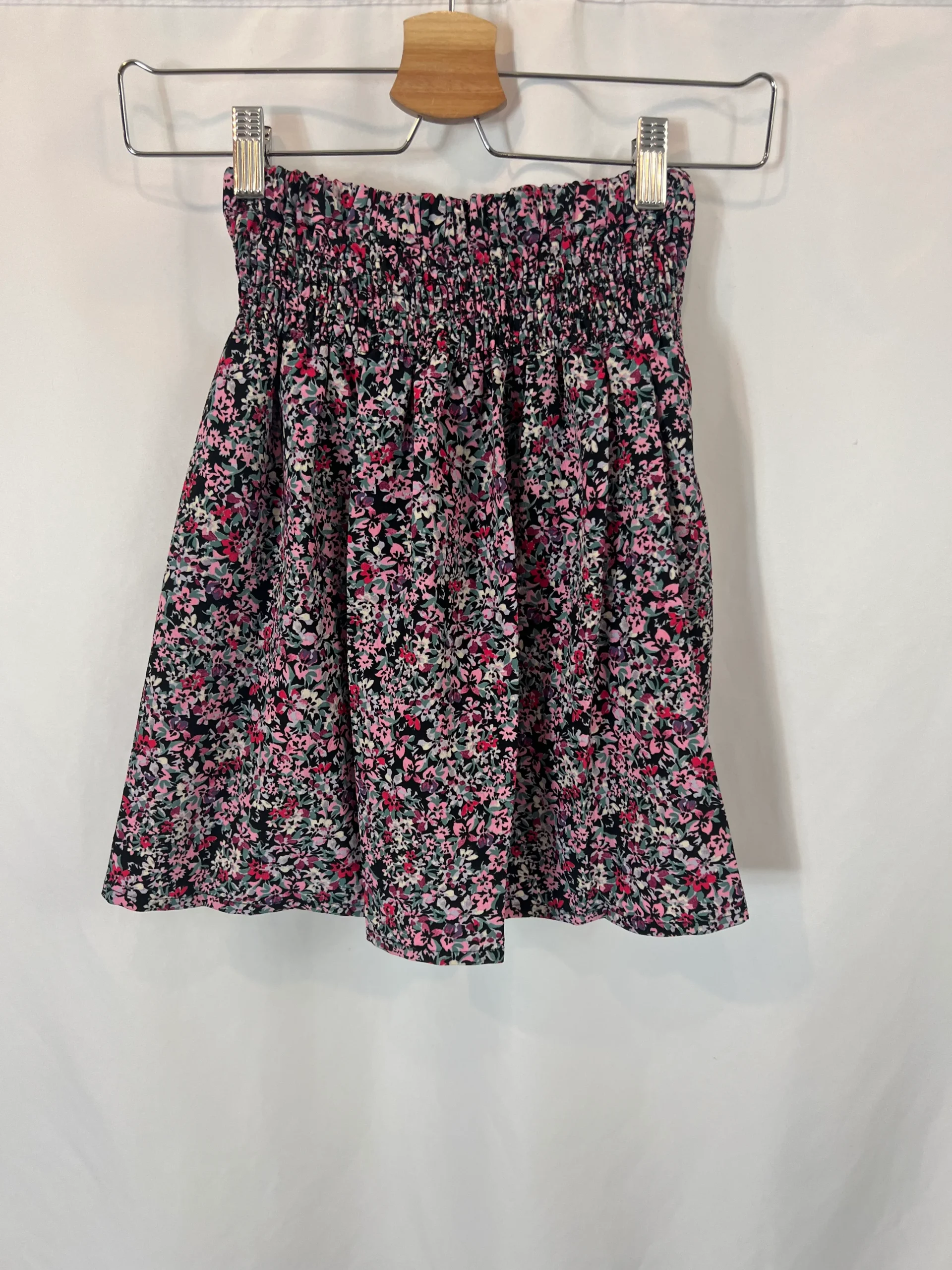 ZARA. falda corta flores T.13-14 años - Imagen 4