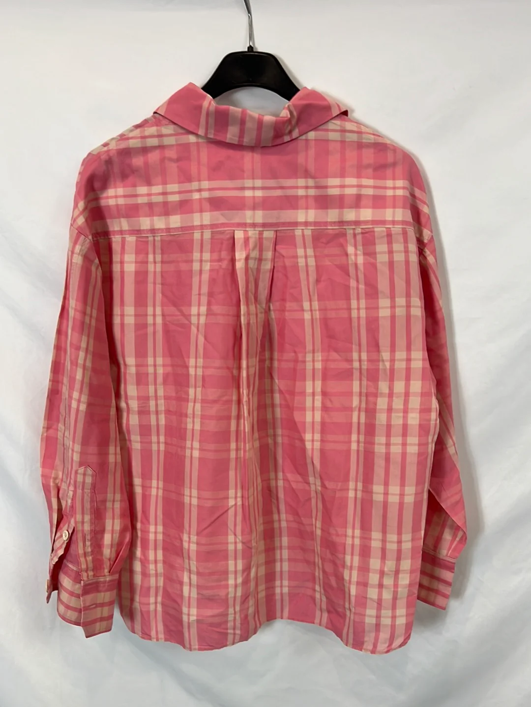 ISABEL MARANT. Camisa rosa y beige. T 36 - Imagen 5