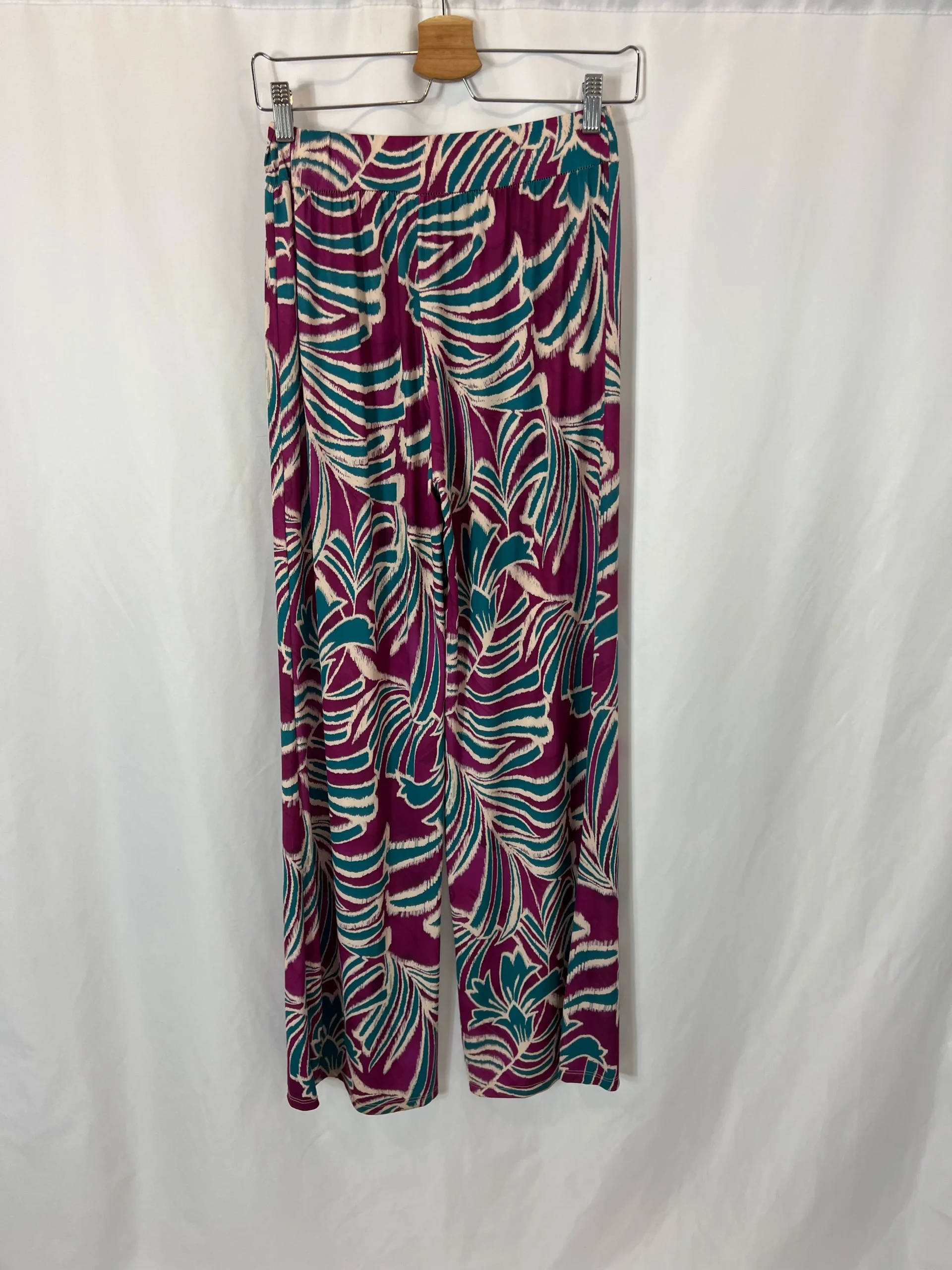 OTRAS. Pantalón fluido elastico estampado. T S - Imagen 3