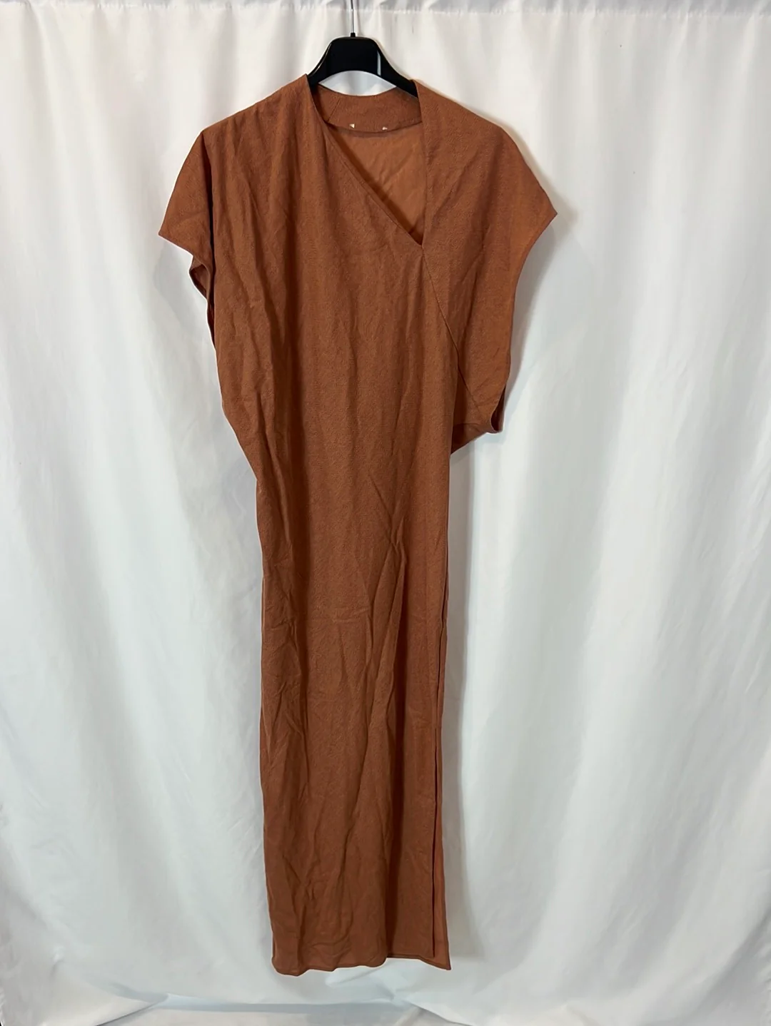 ZARA. Vestido largo textura. T S - Imagen 2