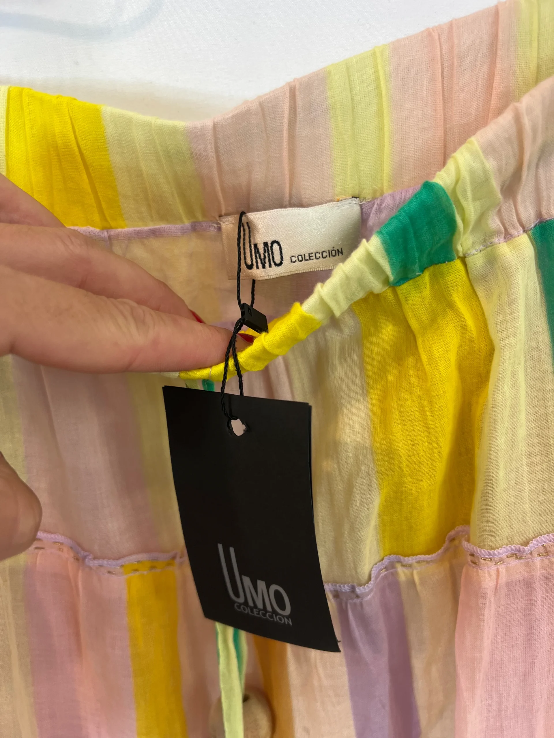 UMO. Falda larga colores. T U( s/m) - Imagen 4