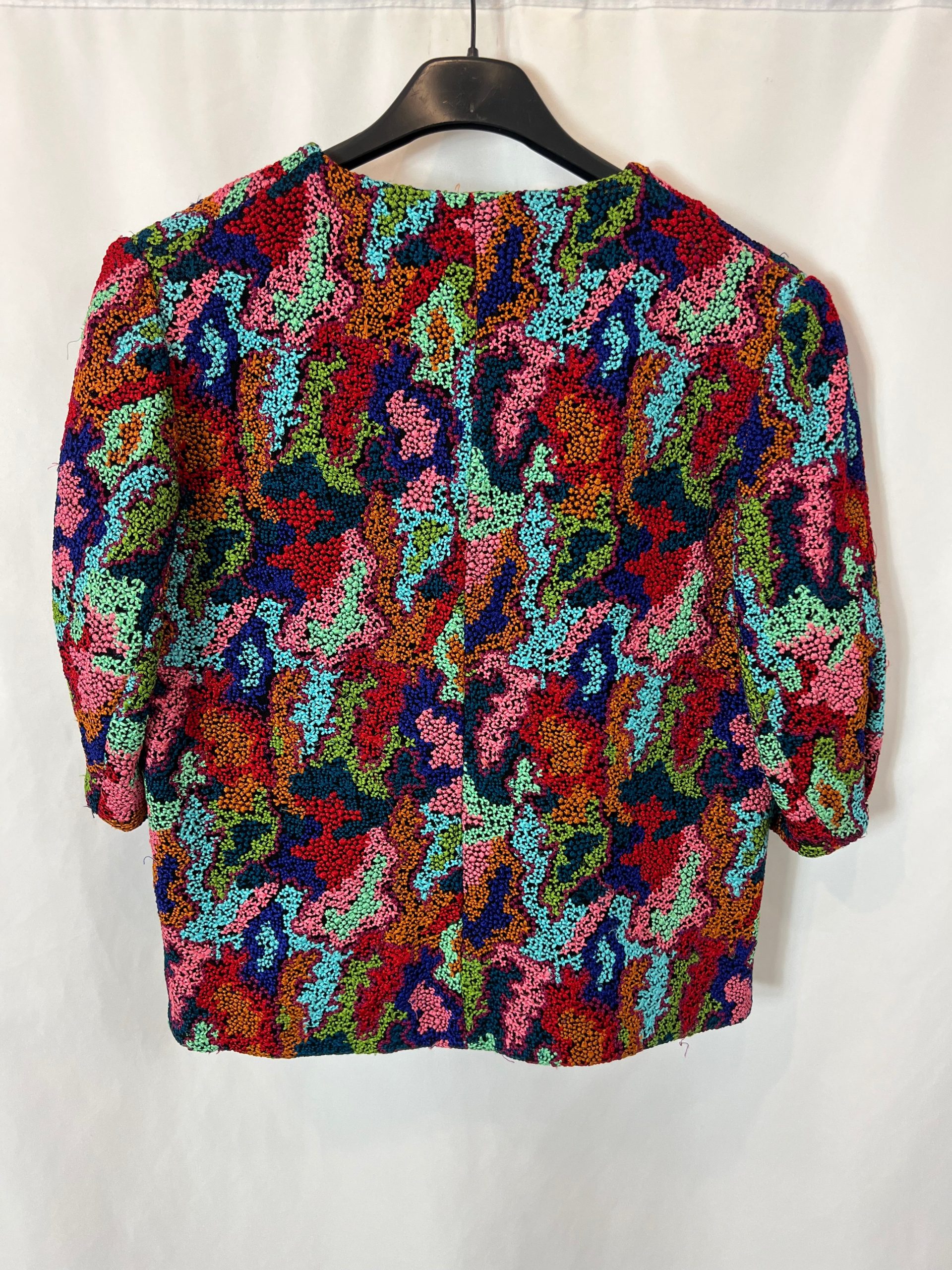 OTRAS. Chaqueta bordada colores. T S/M - Imagen 5