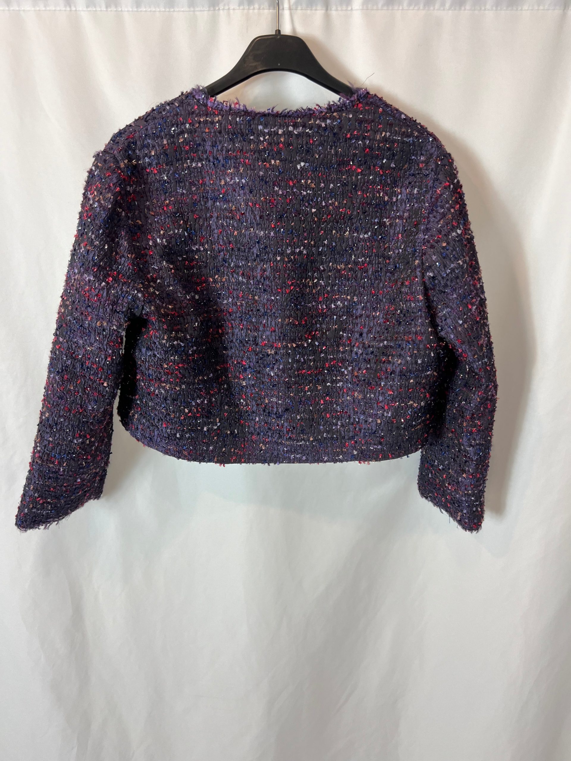 OTRAS. Chaqueta tweed hilos brillo. T S - Imagen 4