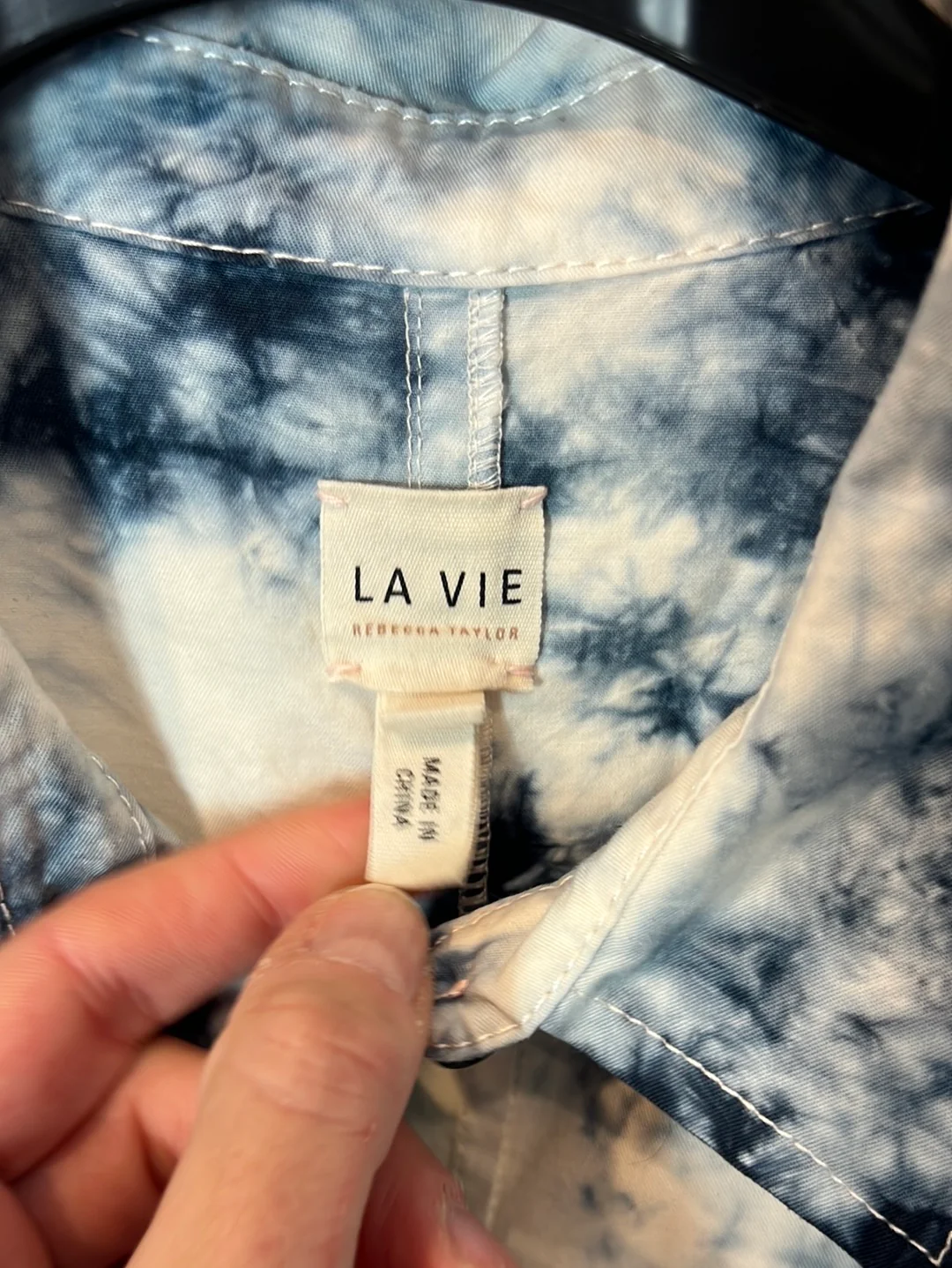 LA VIE (REBECCA TAYLOR). Mono largo tie dye. T XS - Imagen 4