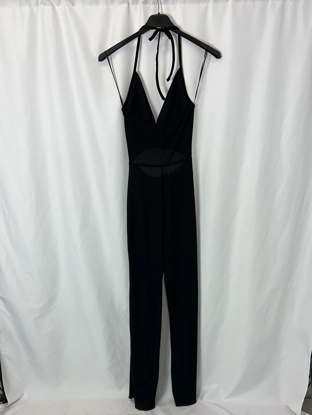 BERSHKA. Mono negro aberturas T.xs - Imagen 3