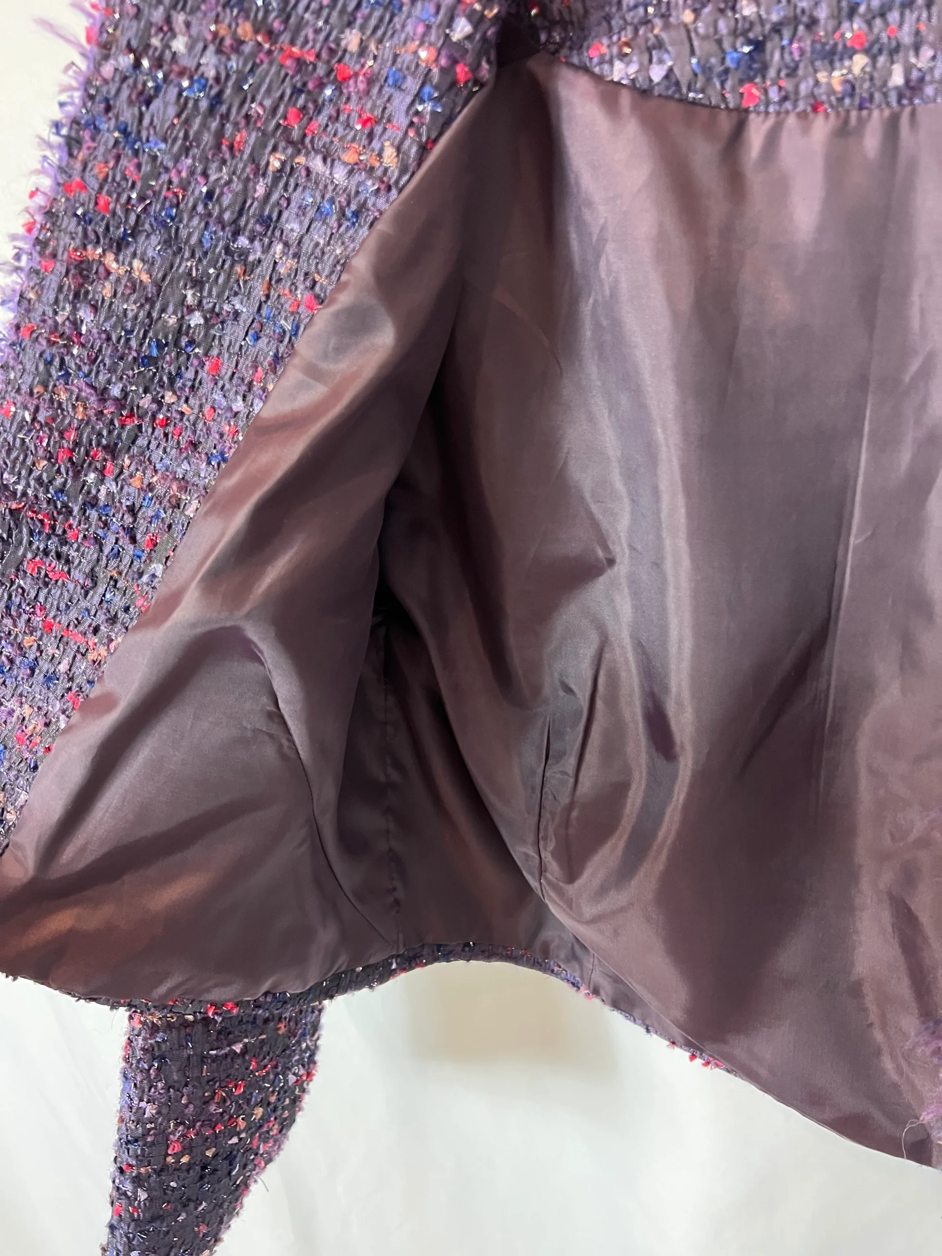 OTRAS. Chaqueta tweed hilos brillo. T S - Imagen 3