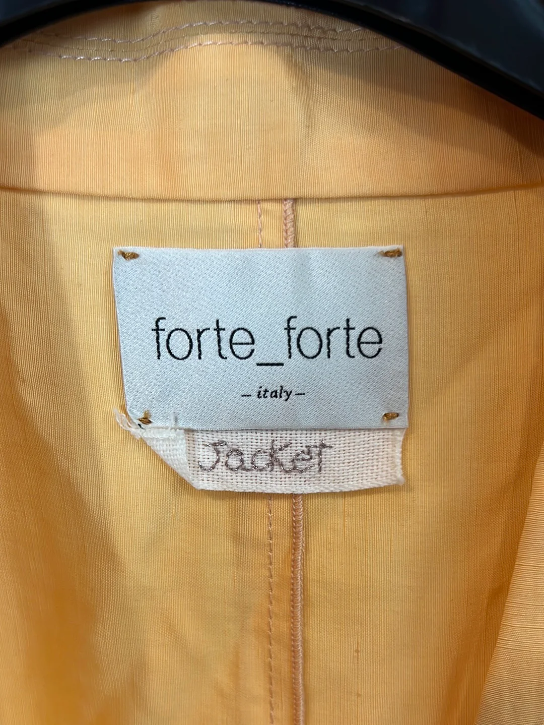 FORTE FORTE. Blazer amarilla fluida. T 1 (S) - Imagen 4