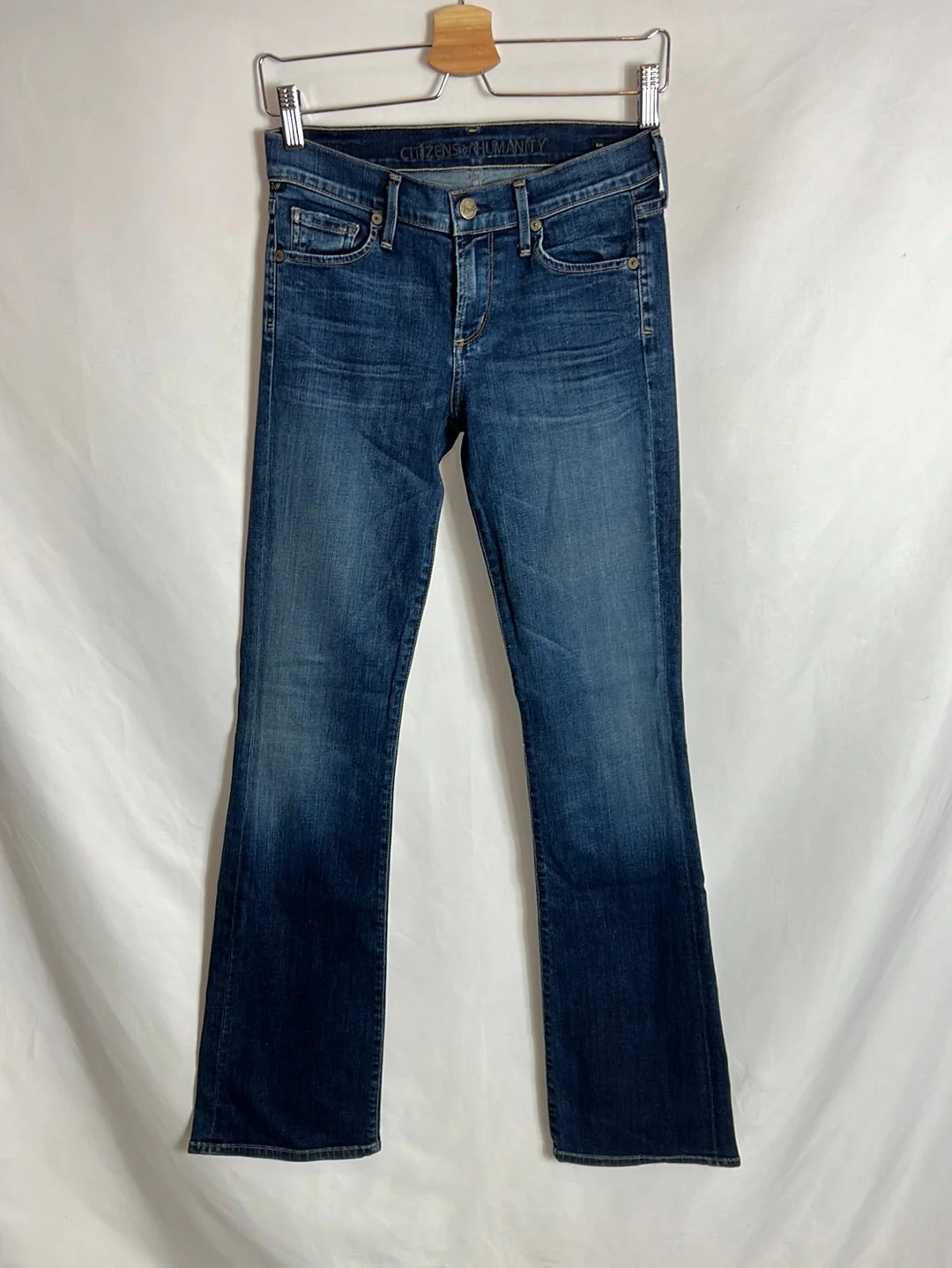 CITIZENS OF HUMANITY. Denim cintura media acampanadlo. T 27(36) - Imagen 2