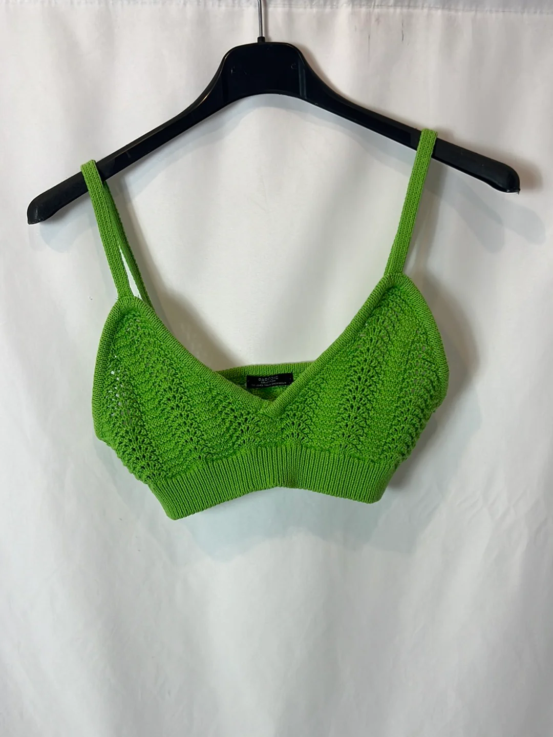 PARFOIS. total look verde croché T.u(m) - Imagen 2