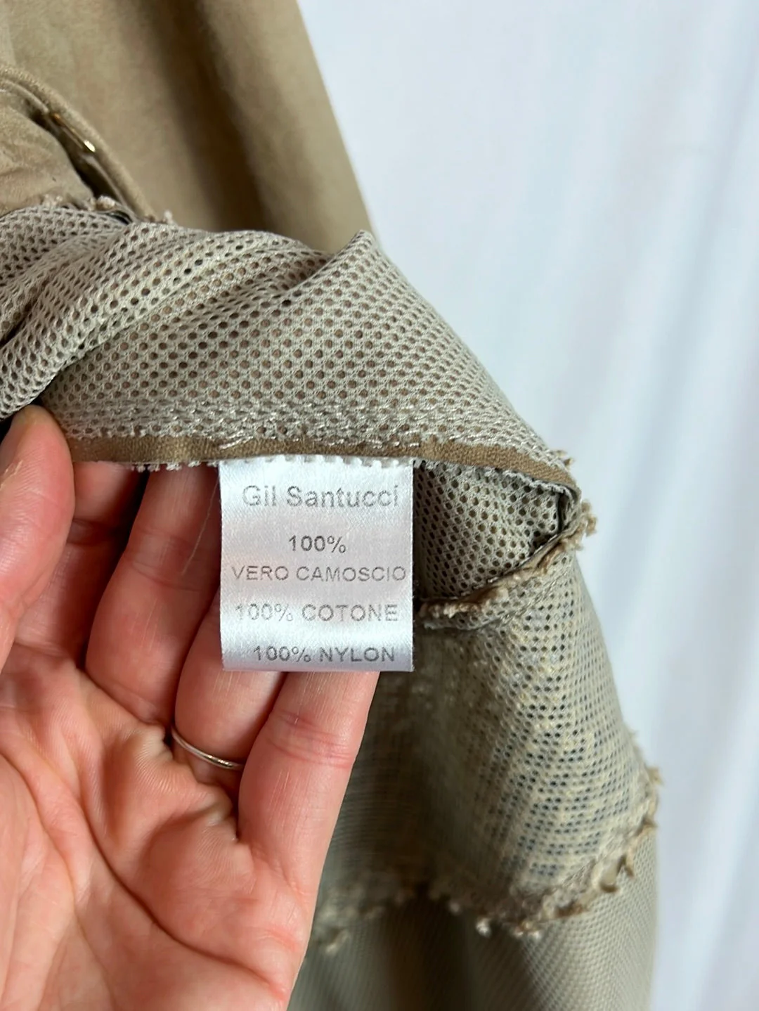 GIL SANTUCCI. Chaqueta doble textura T.40(s) - Imagen 5