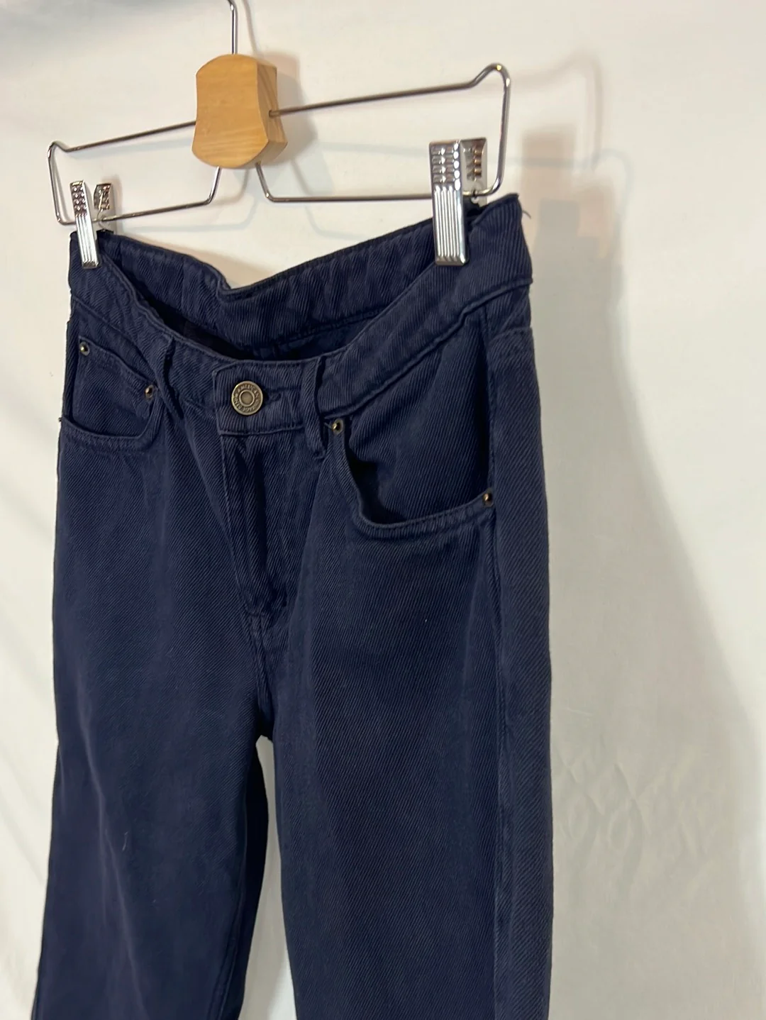 AMERICAN VINTAGE. Denim cropped azul . T 27 - Imagen 2