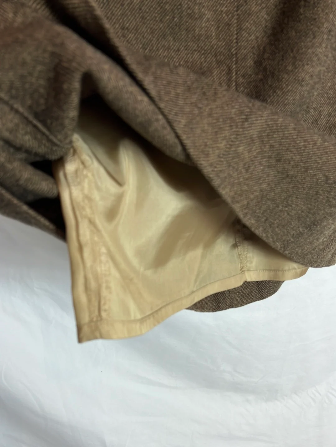 MASSIMO DUTTI. Falda midi lana jaspeada. T 36 - Imagen 5