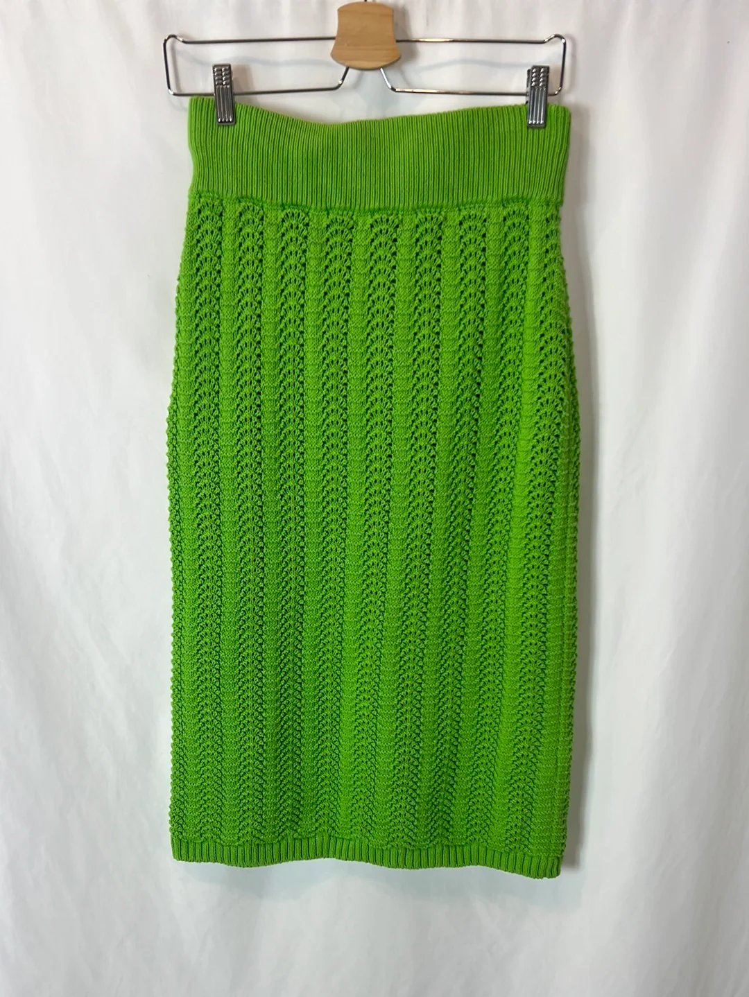 PARFOIS. total look verde croché T.u(m) - Imagen 5