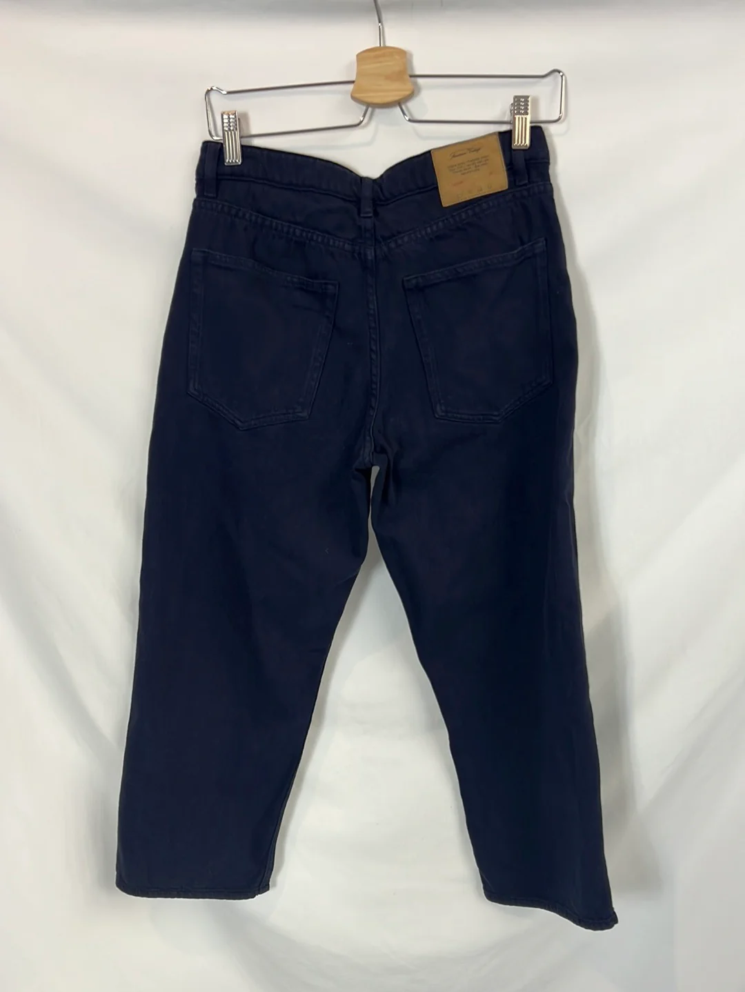 AMERICAN VINTAGE. Denim cropped azul . T 27 - Imagen 3