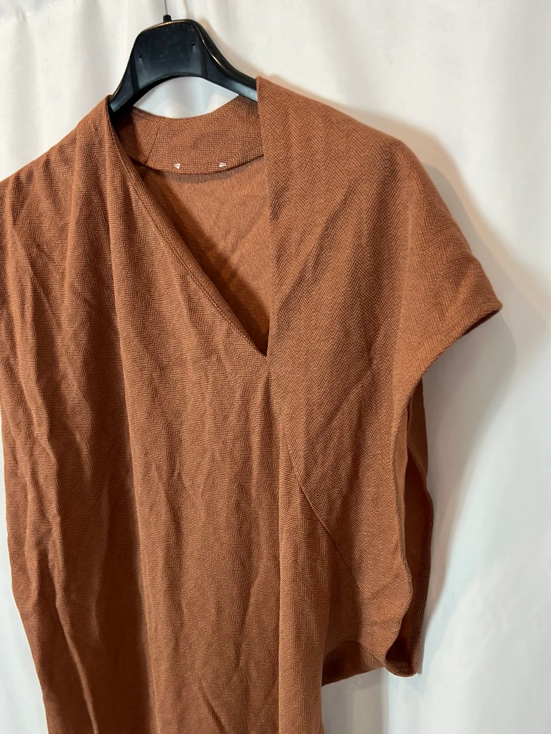 ZARA. Vestido largo textura. T S - Imagen 3