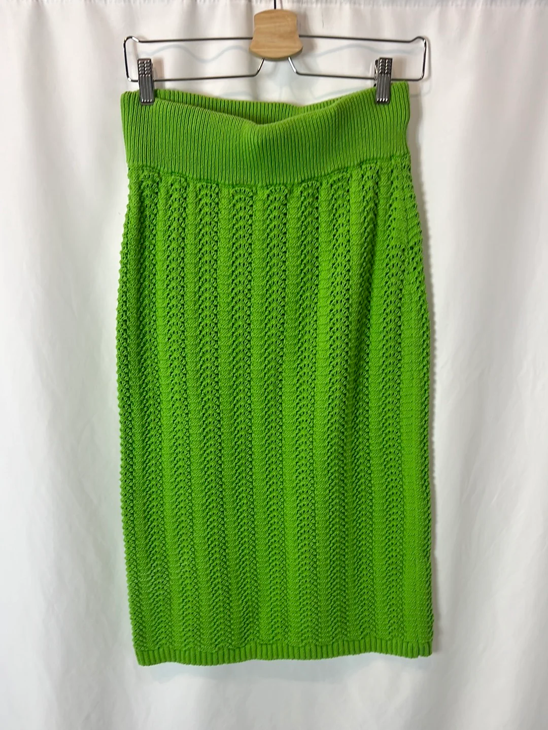 PARFOIS. total look verde croché T.u(m) - Imagen 7