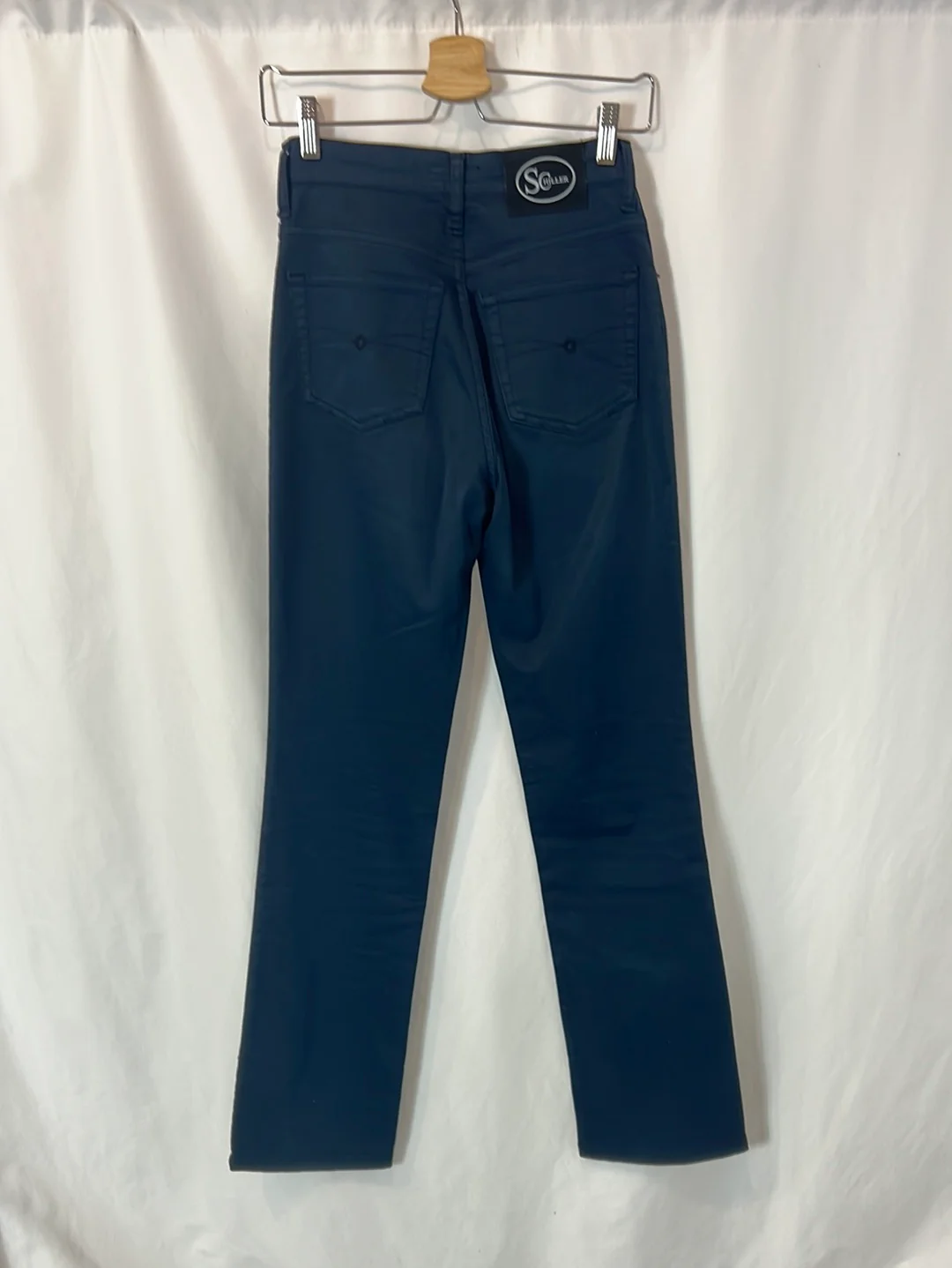 SCHILLER. Pantalón recto azul T.31(36) - Imagen 4