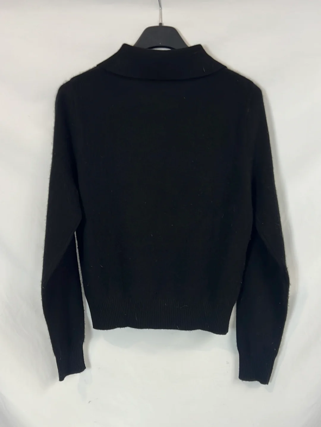 CAMILLE x MANGO. Jersey negro cashmere. T S - Imagen 6
