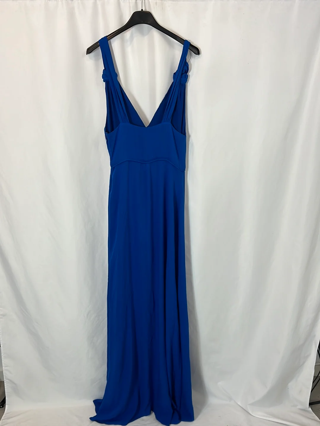 MANGO. Vestido largo azul klein. T L - Imagen 5