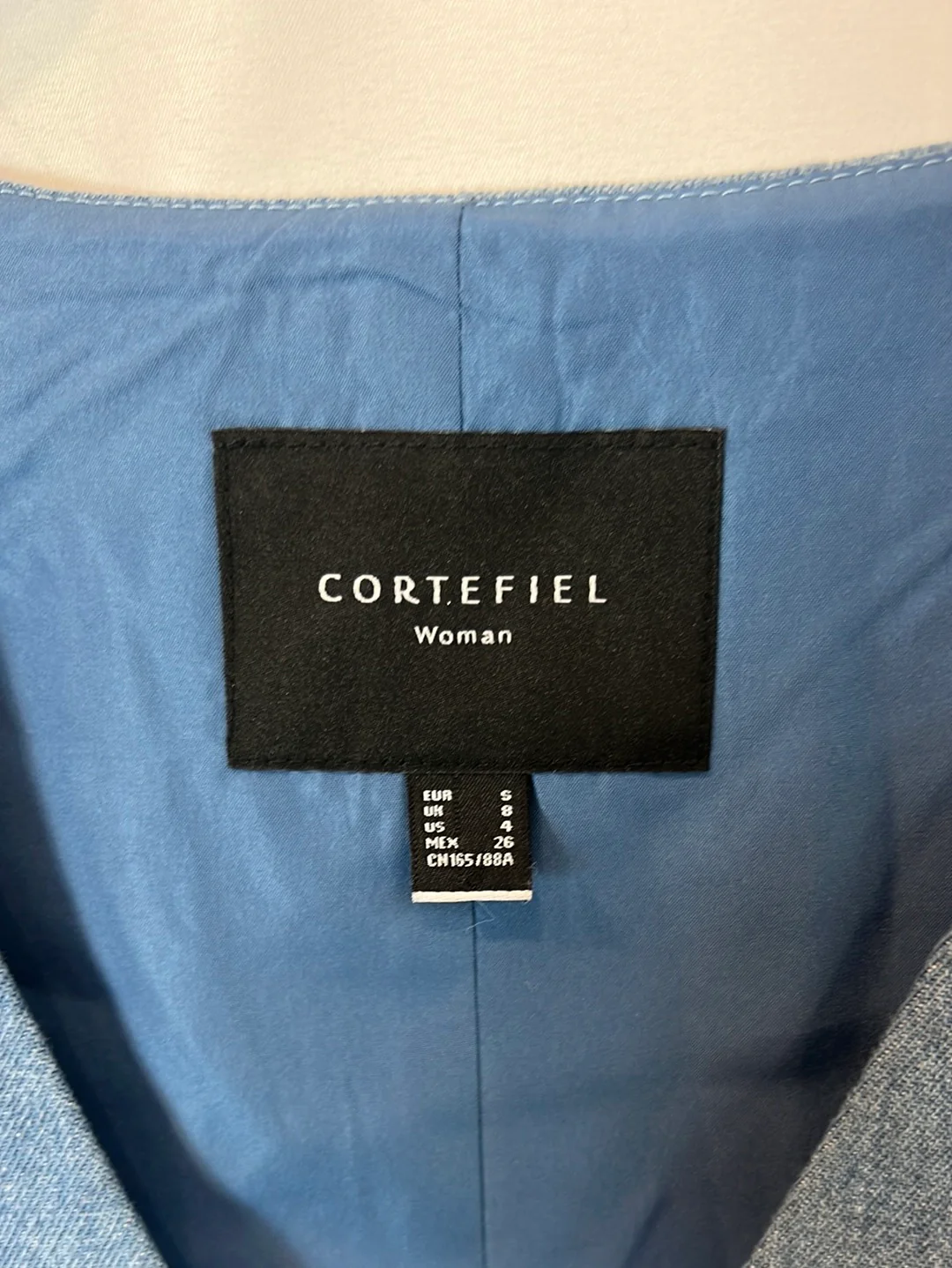 CORTEFIEL. T.Chaleco denim botones s - Imagen 3