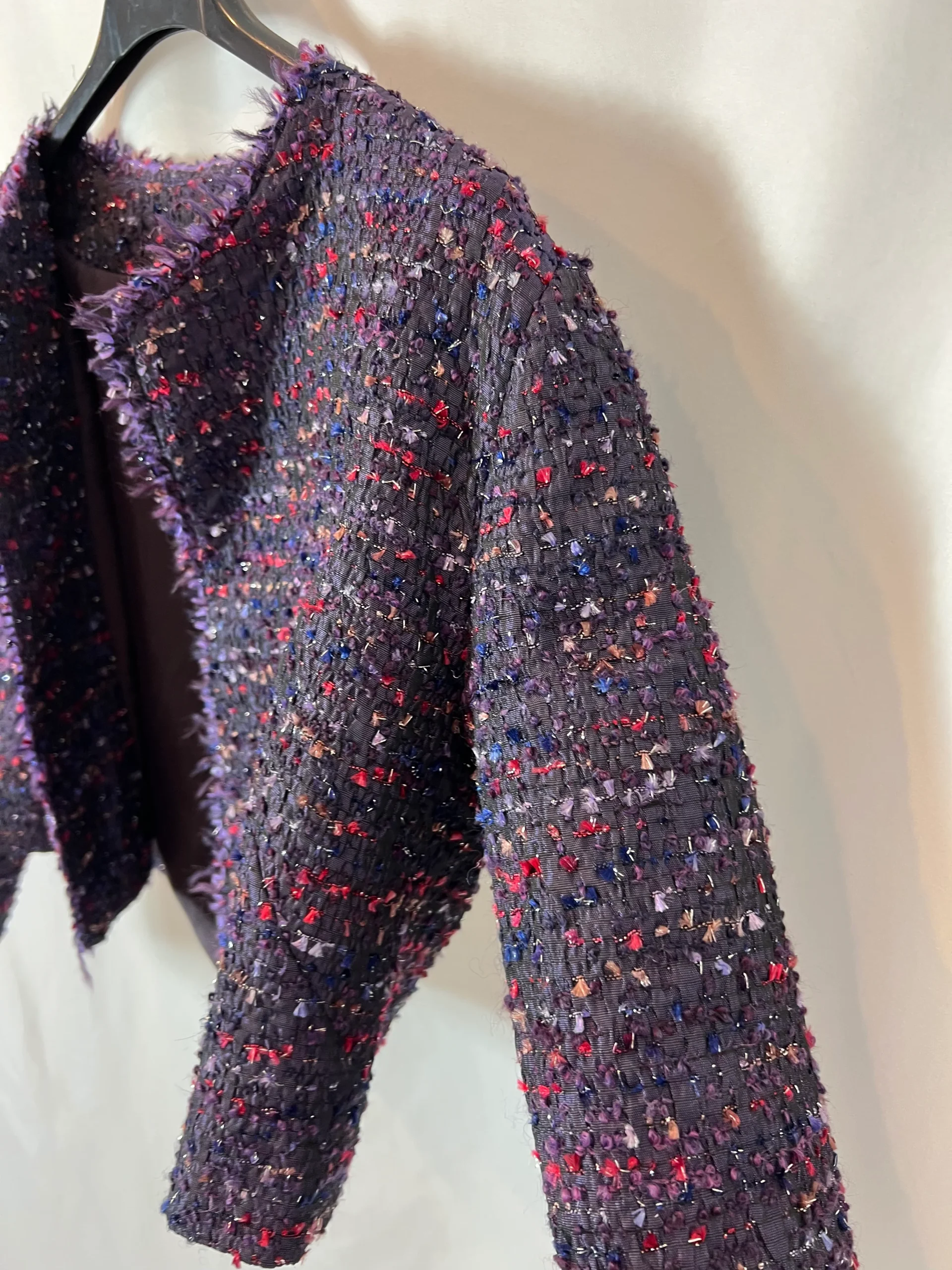 OTRAS. Chaqueta tweed hilos brillo. T S - Imagen 2