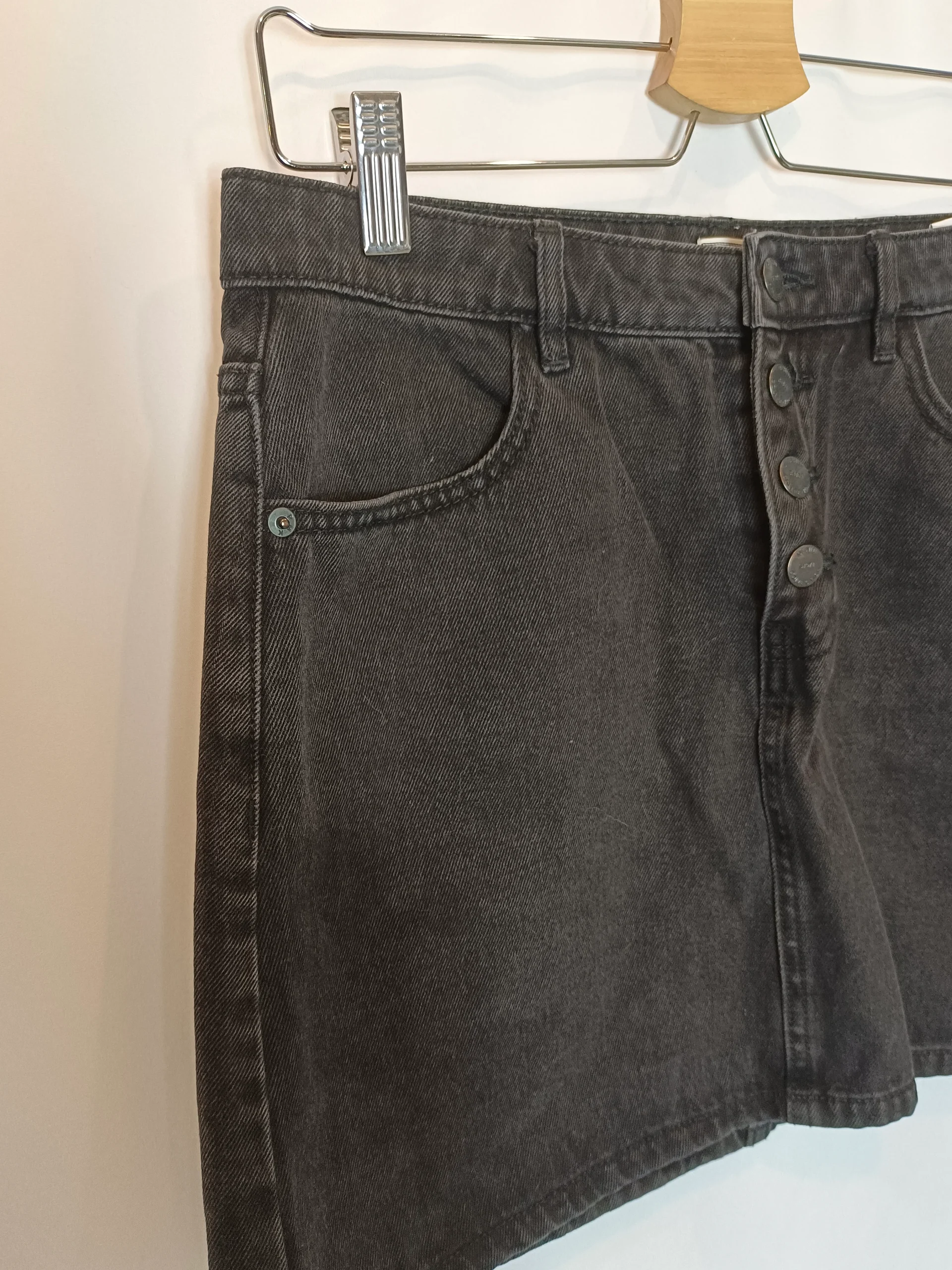 PIMKIE. Falda denim negra T.36 - Imagen 2