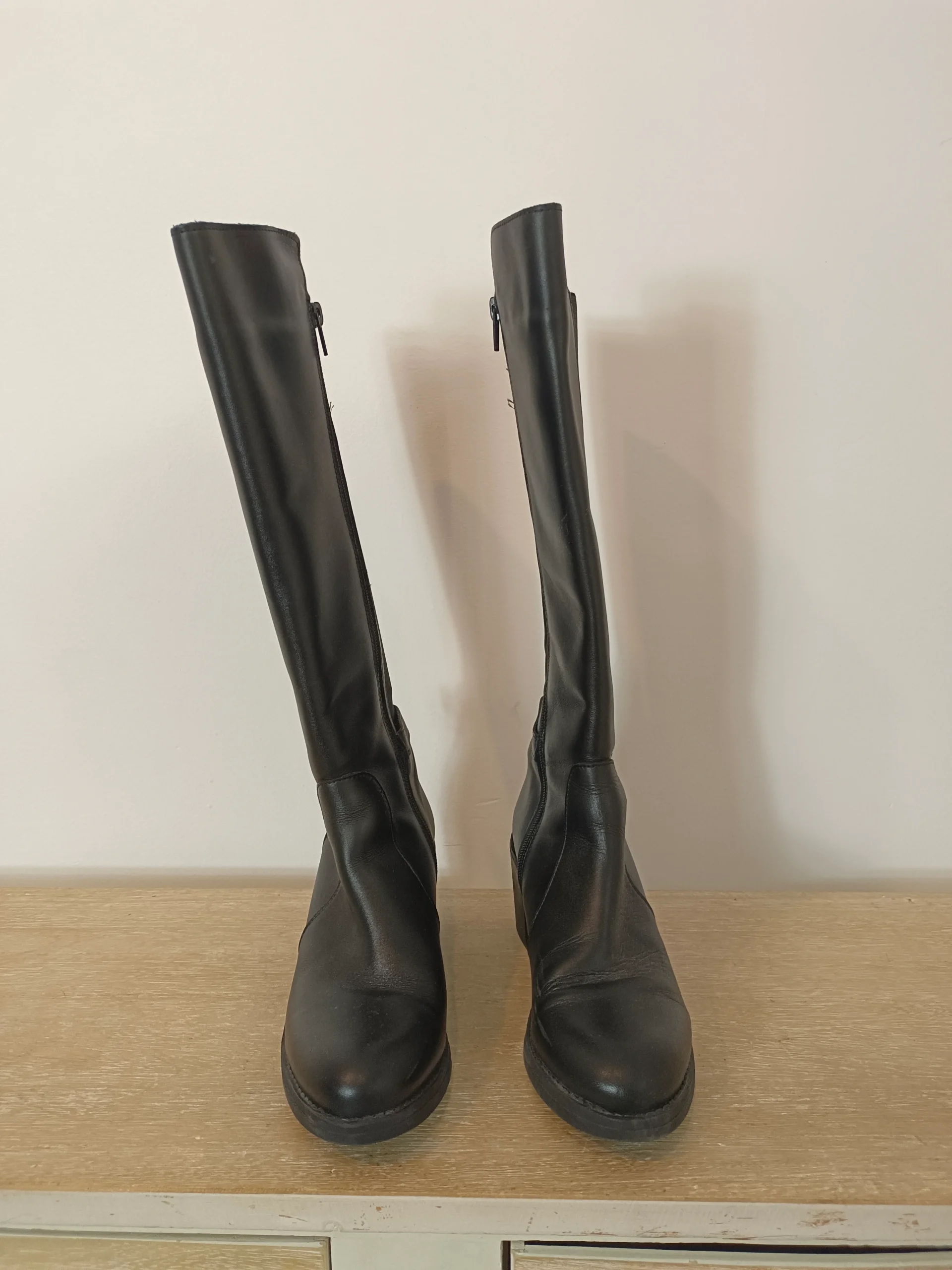 YOKONO. Botas altas doble textura. T 37 - Imagen 2