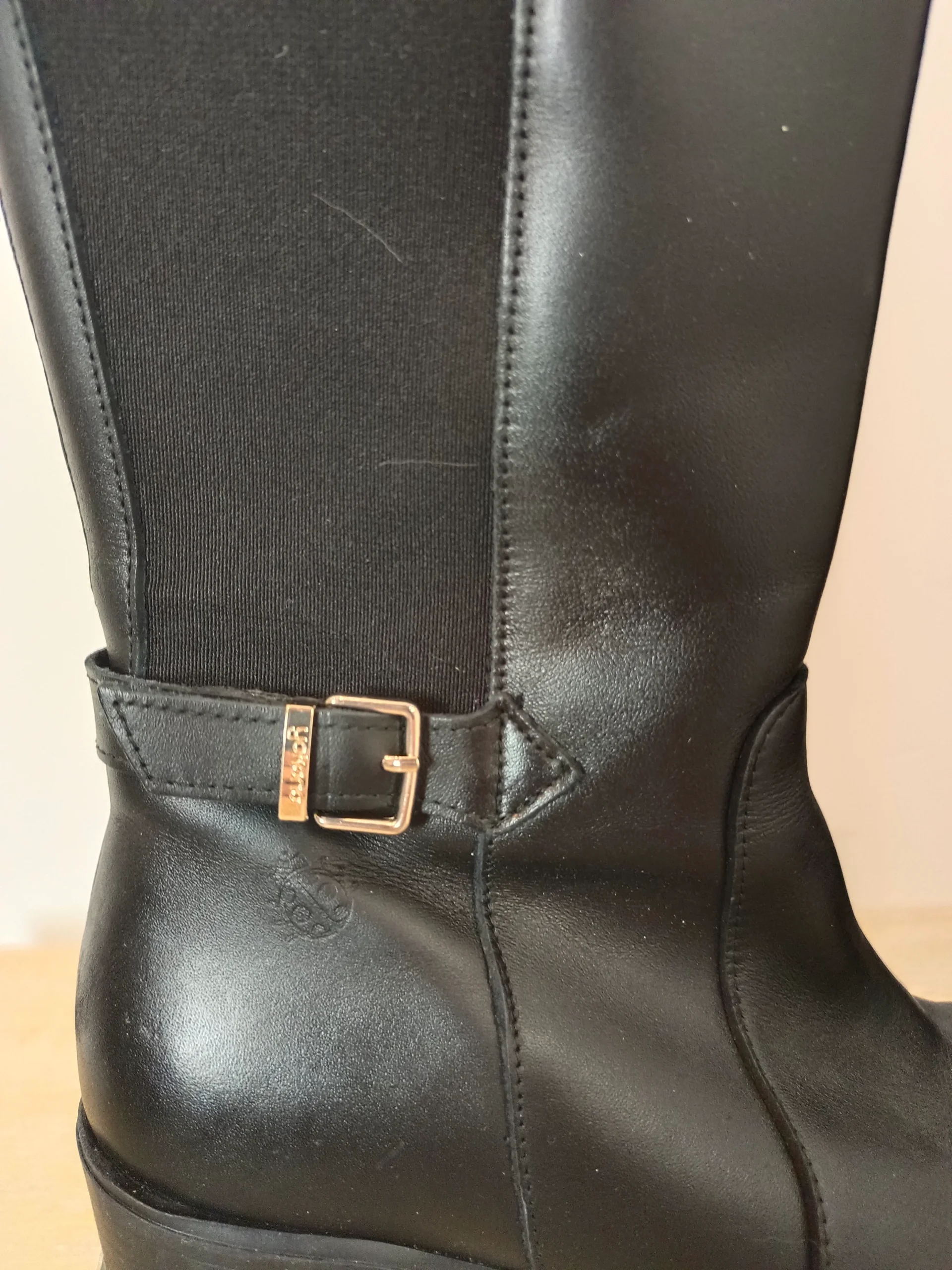 YOKONO. Botas altas doble textura. T 37 - Imagen 5