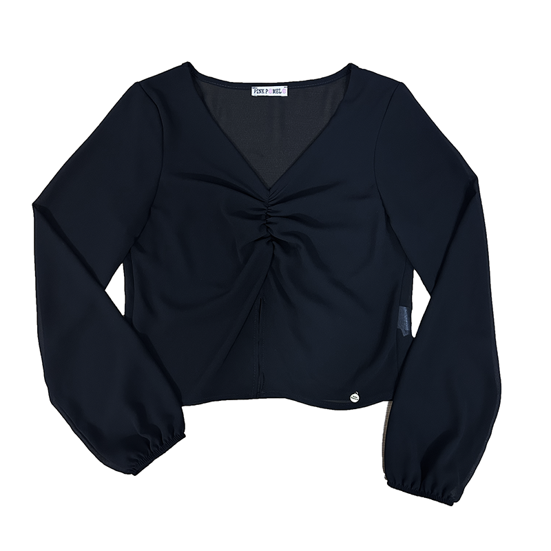 Blusa Negra Creta - Imagen 3
