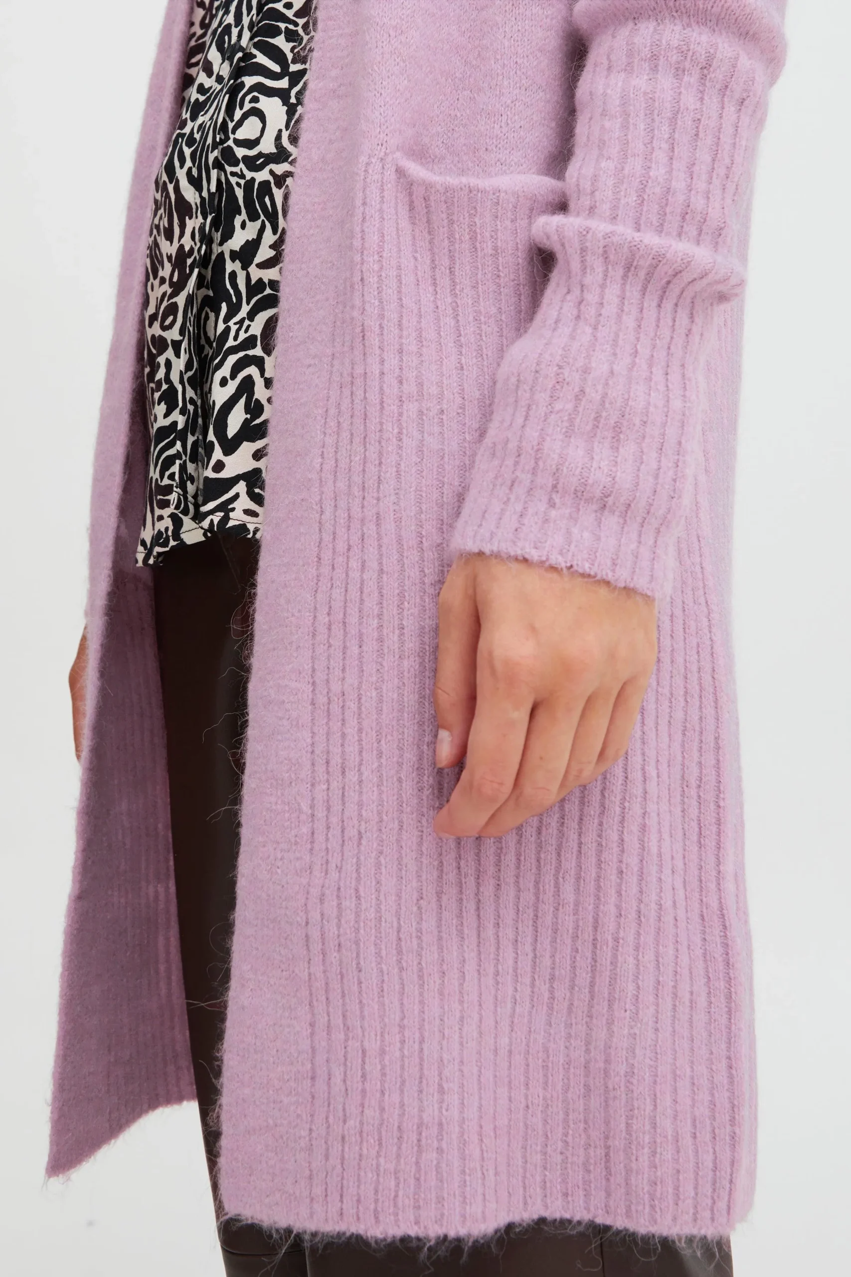 Cardigan Kamara Smoky Grape - Imagen 4