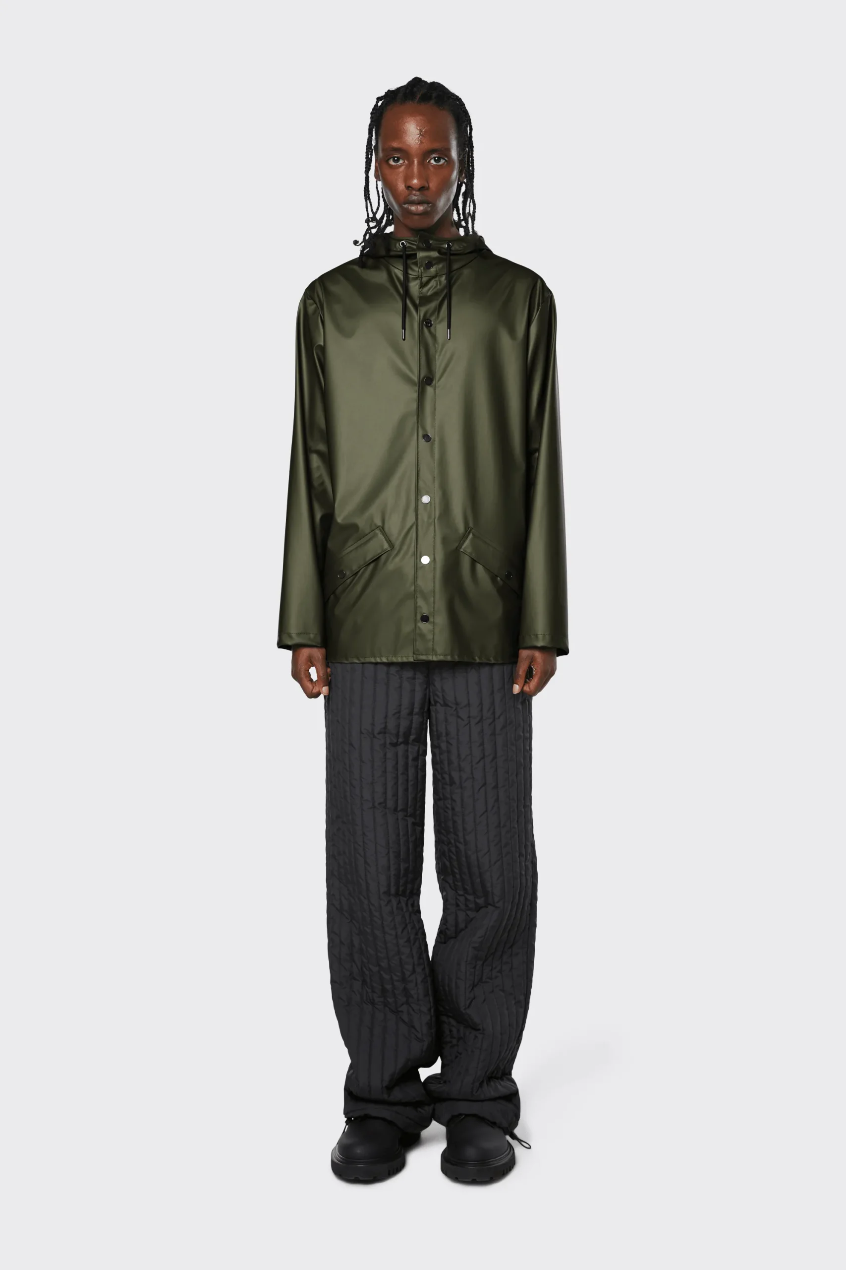 Chubasquero RAINS Unisex Evergreen - Imagen 2