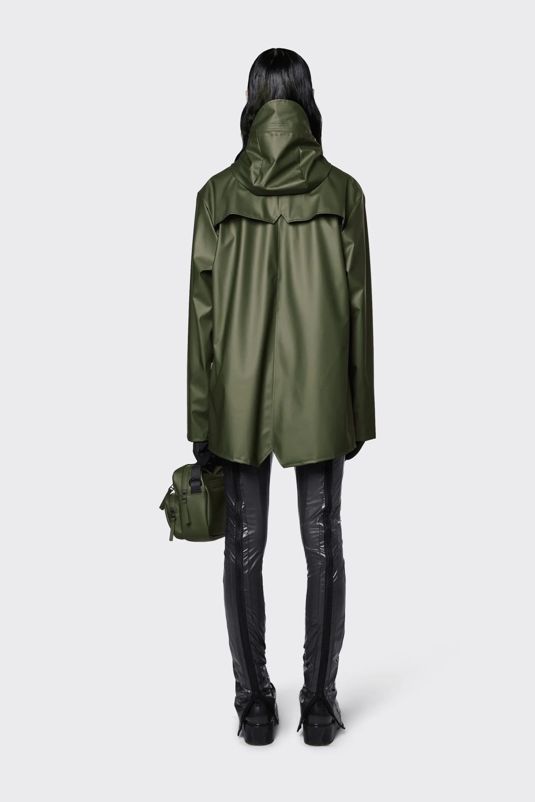 Chubasquero RAINS Unisex Evergreen - Imagen 3