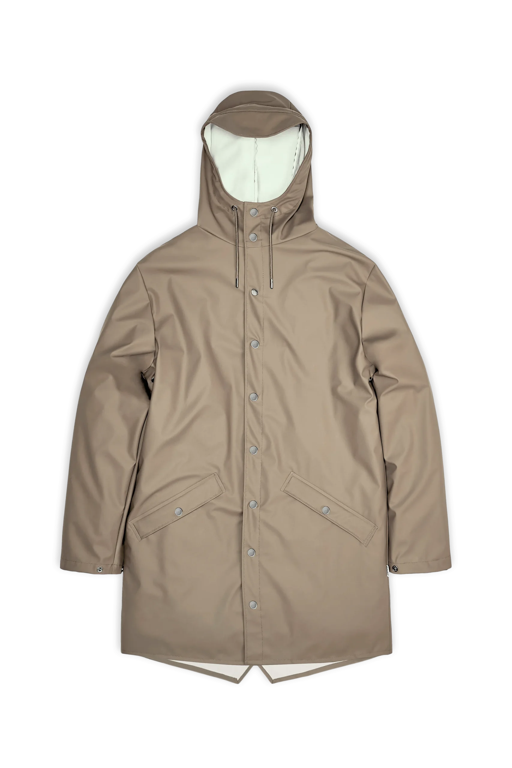Chubasquero RAINS Unisex Long Jacket Taupe