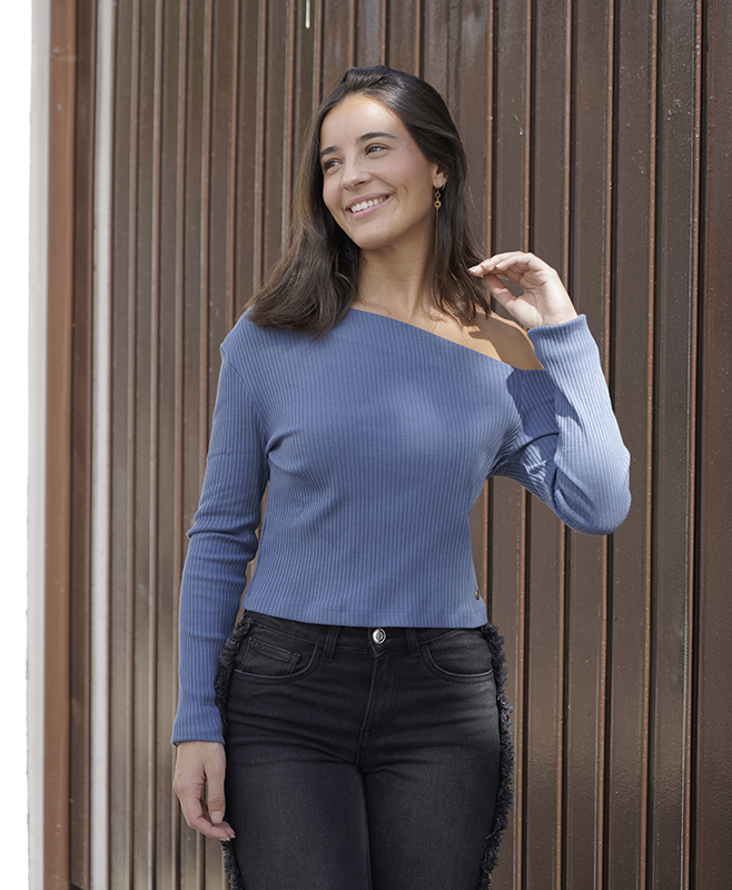 Top Clara Azul - Imagen 3