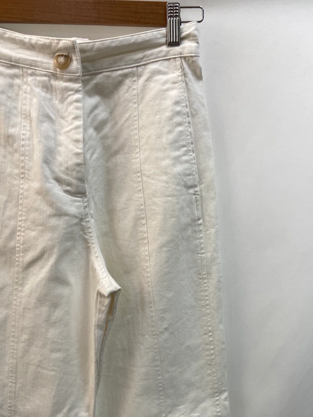 MASSCOB.Pantalones anchos blancos T.34 - Imagen 3