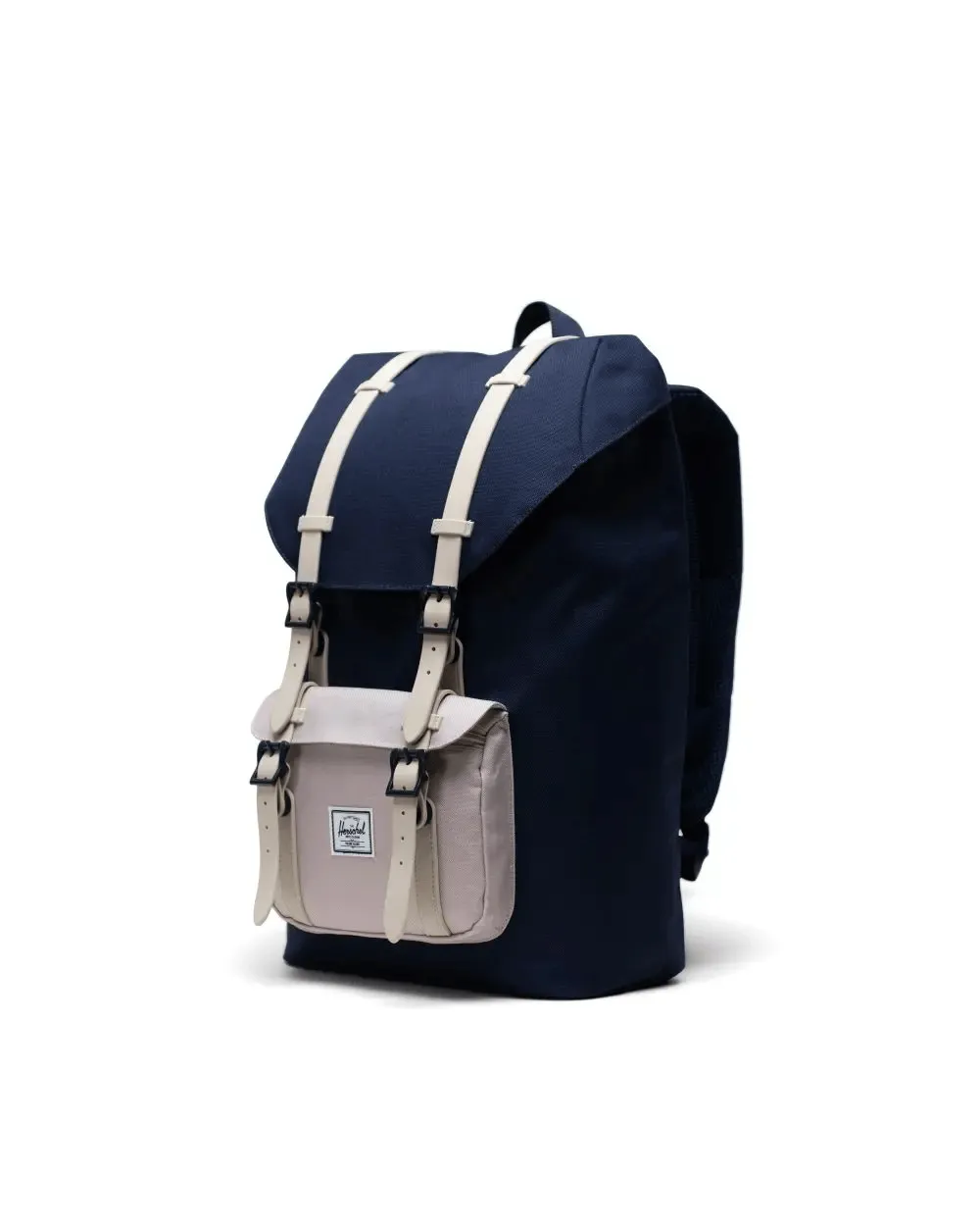Mochila Herschel Little America Mid Volume Peacoat Pelican - Imagen 2