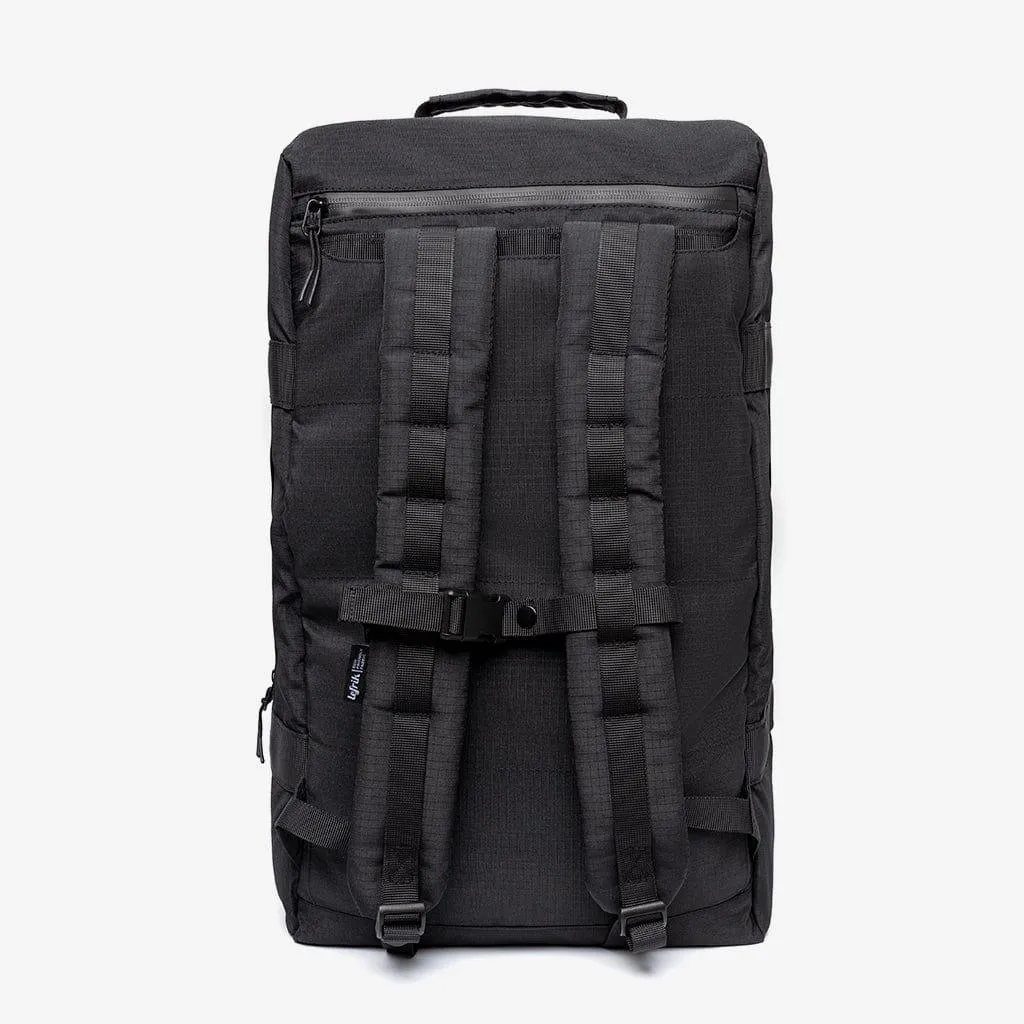 Mochila Lefrik Wanderer Black Vandra - Imagen 7