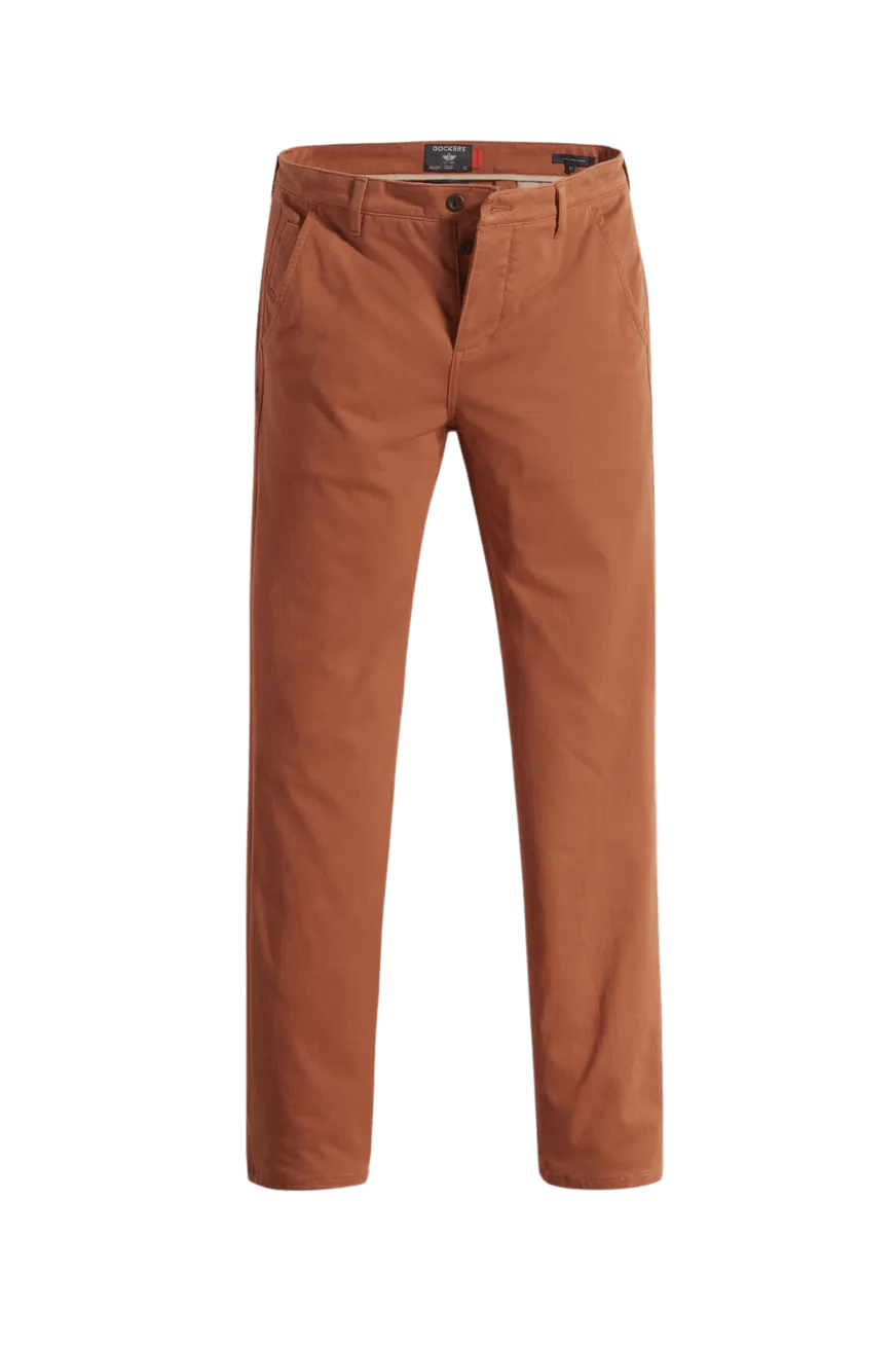 Pantalón Chino Dockers de Hombre Skinny Fit Supreme Flex Alpha Mocha Bisque Brown