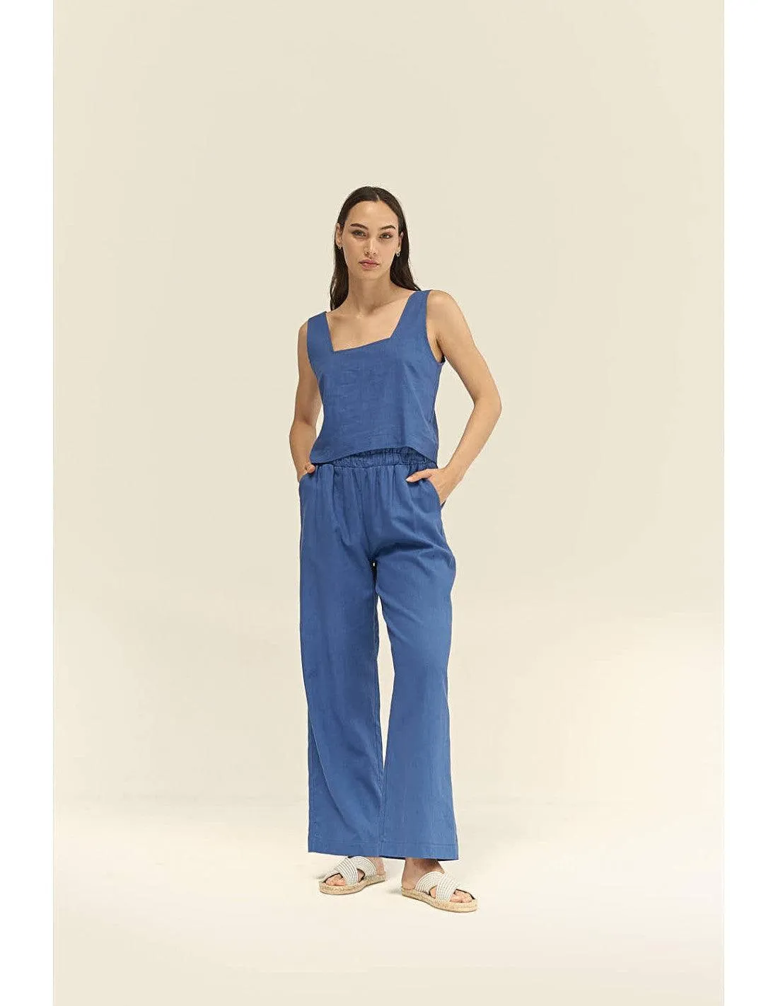 Pantalón Mus&Bombon Culotte Oscarela Azulón