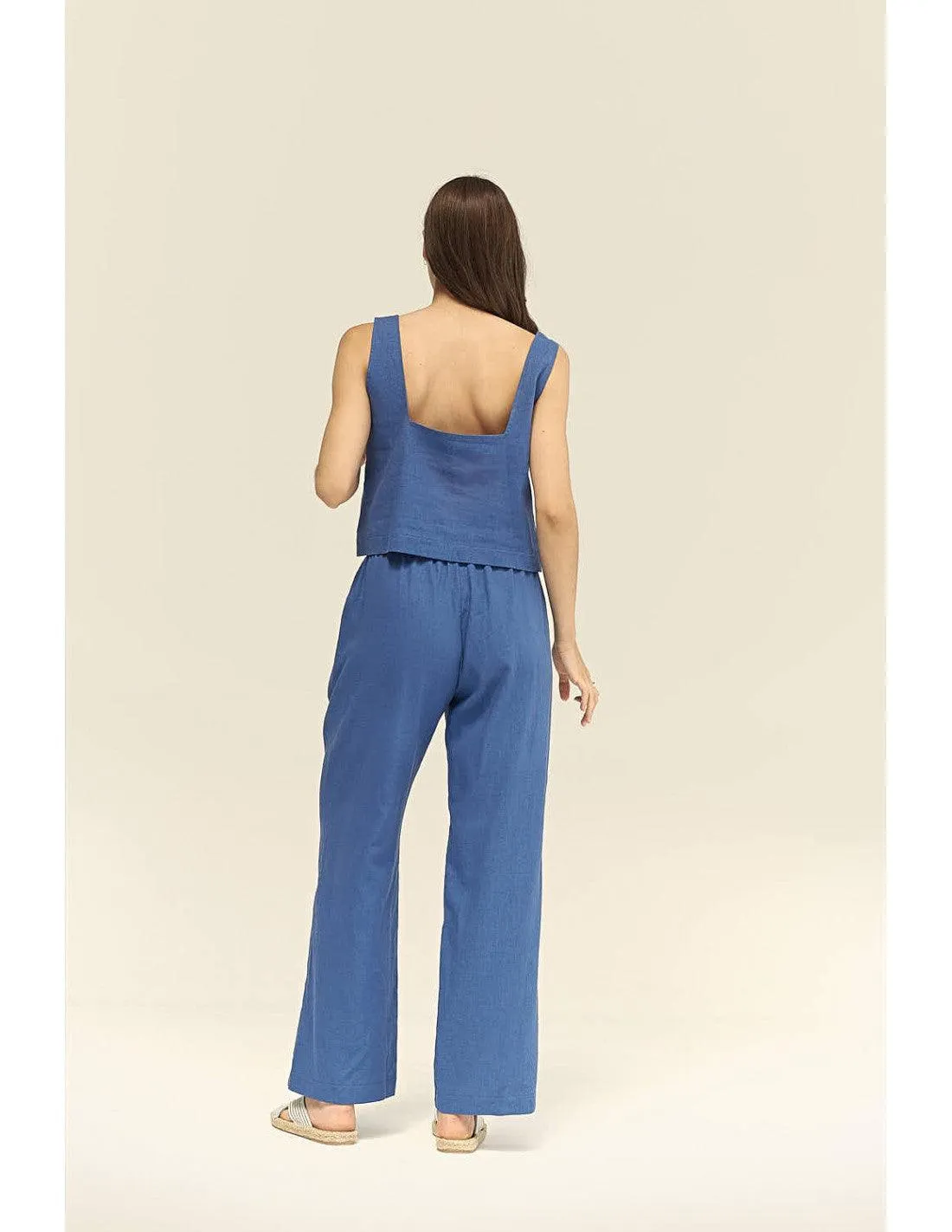 Pantalón Mus&Bombon Culotte Oscarela Azulón - Imagen 3