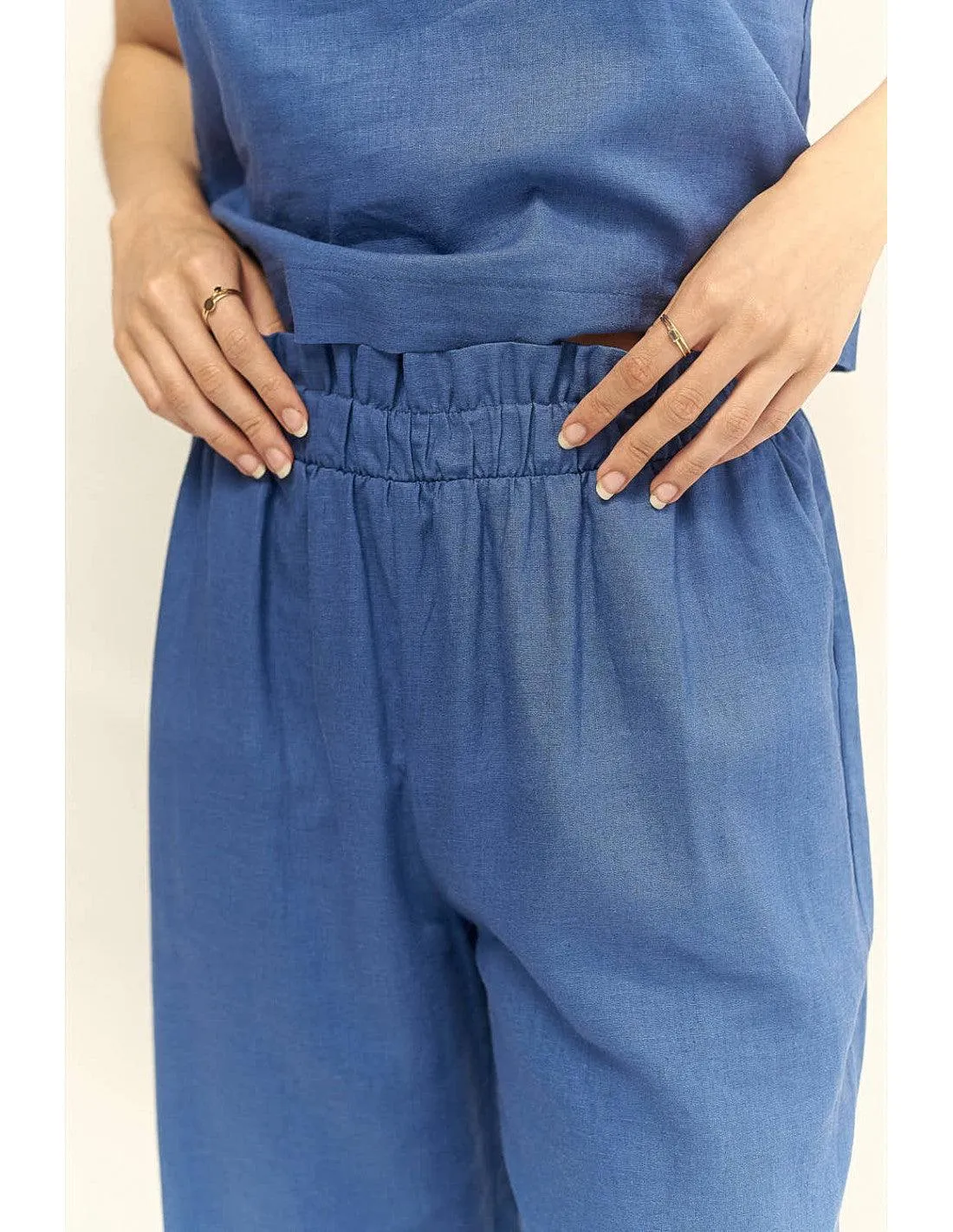 Pantalón Mus&Bombon Culotte Oscarela Azulón - Imagen 4