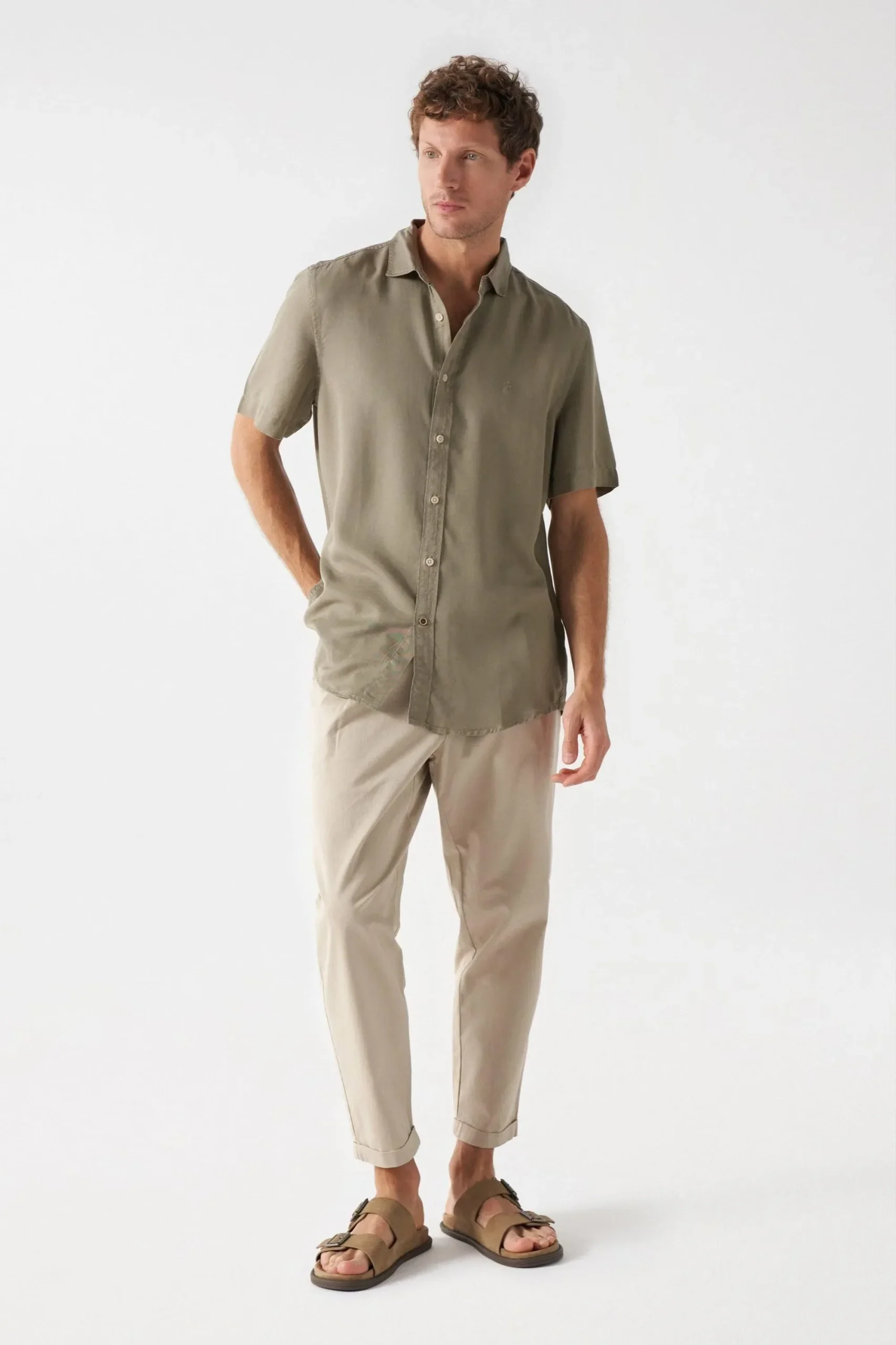 Pantalón Salsa Chino Corte Straight - Imagen 5