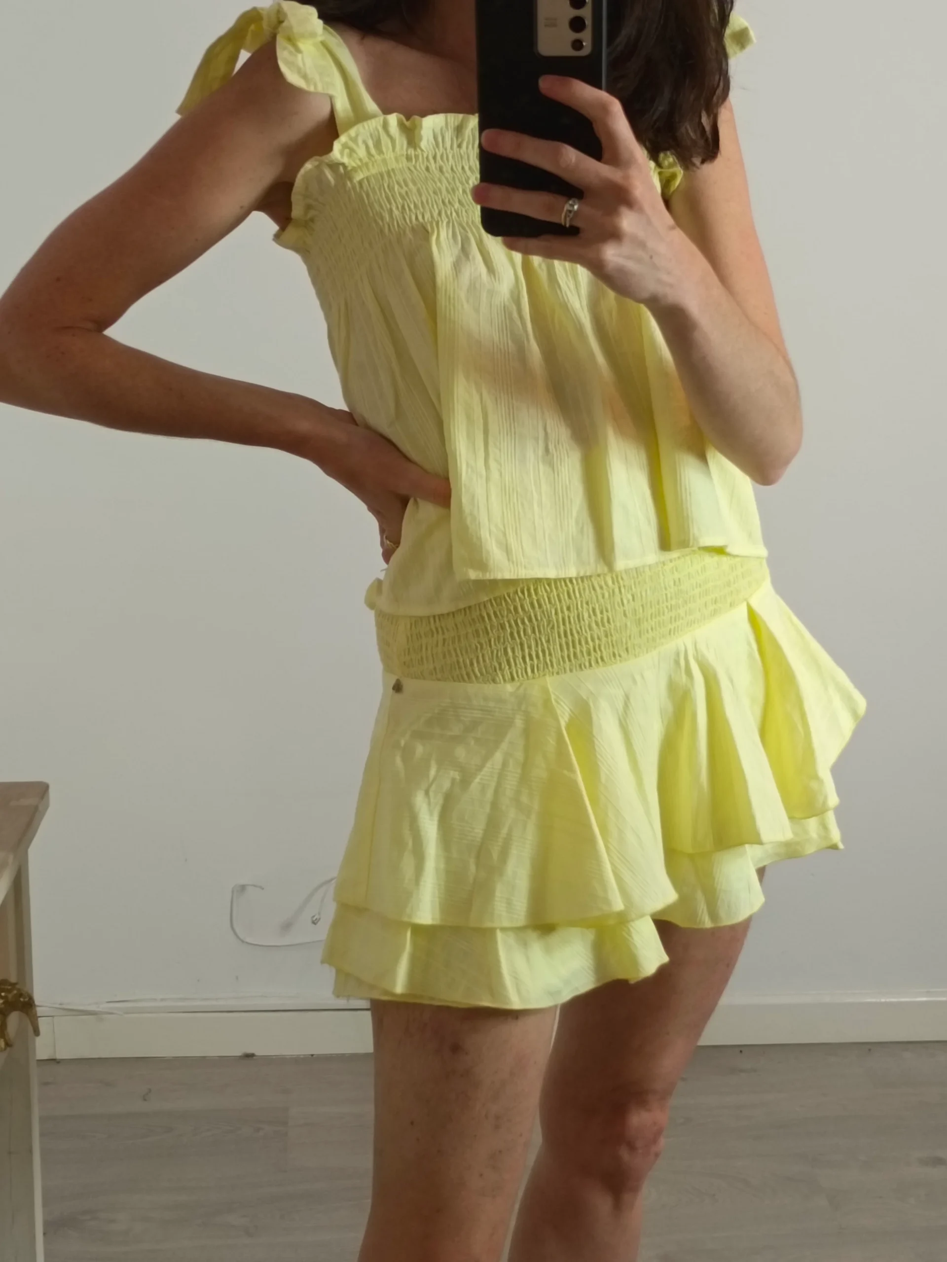 COLOURFUL REBEL. total look amarillo T.xs - Imagen 2