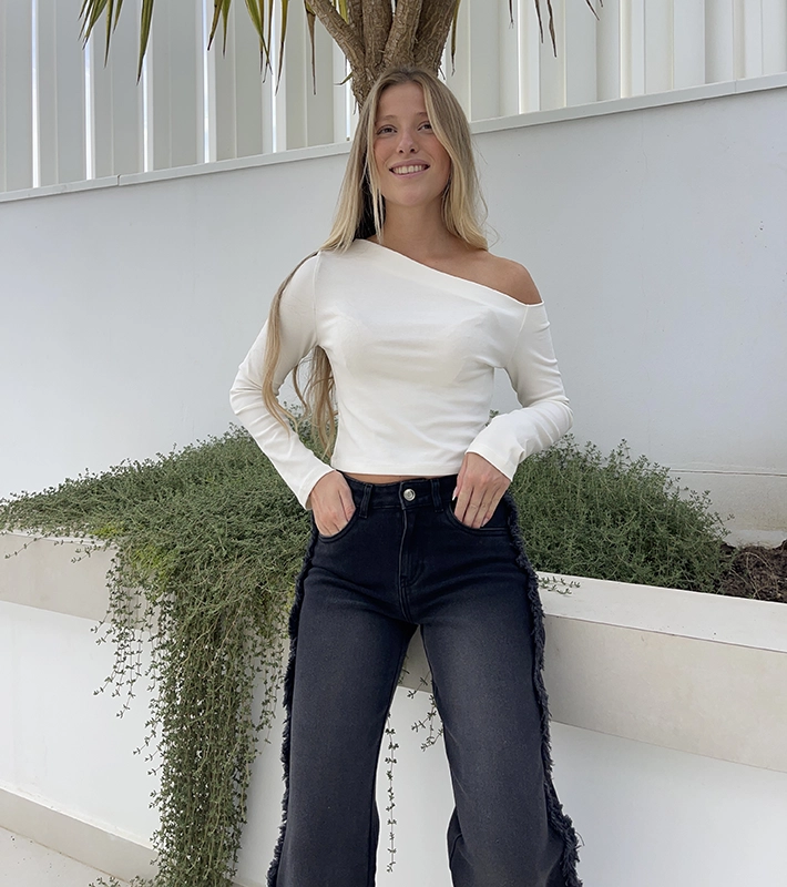 Top Clara Blanco - Imagen 2