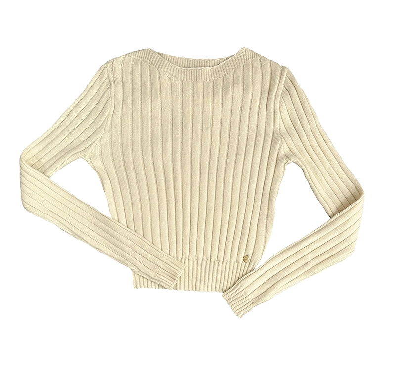 TOP CANALE BEIGE CLOE - Imagen 3
