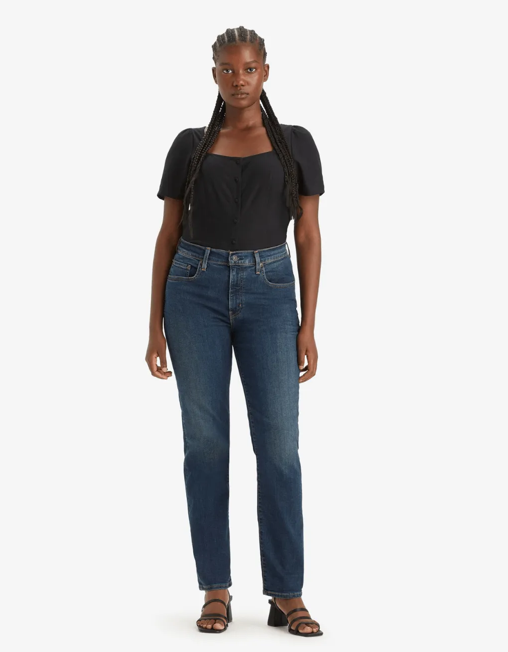 Vaqueros Levi's® Rectos de Talle Alto 724™ - Imagen 3